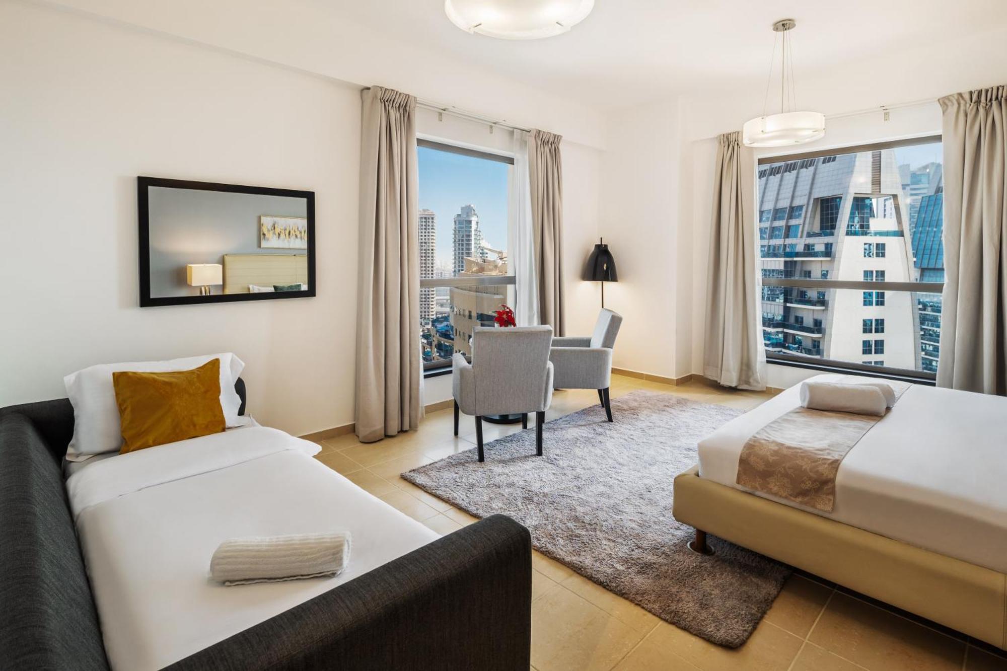 Brand New Spacious, Deluxe, 5br Maidroom On Jbr Walk Next To ,tram & Mall By La Buena Vida Homes Appartamento *