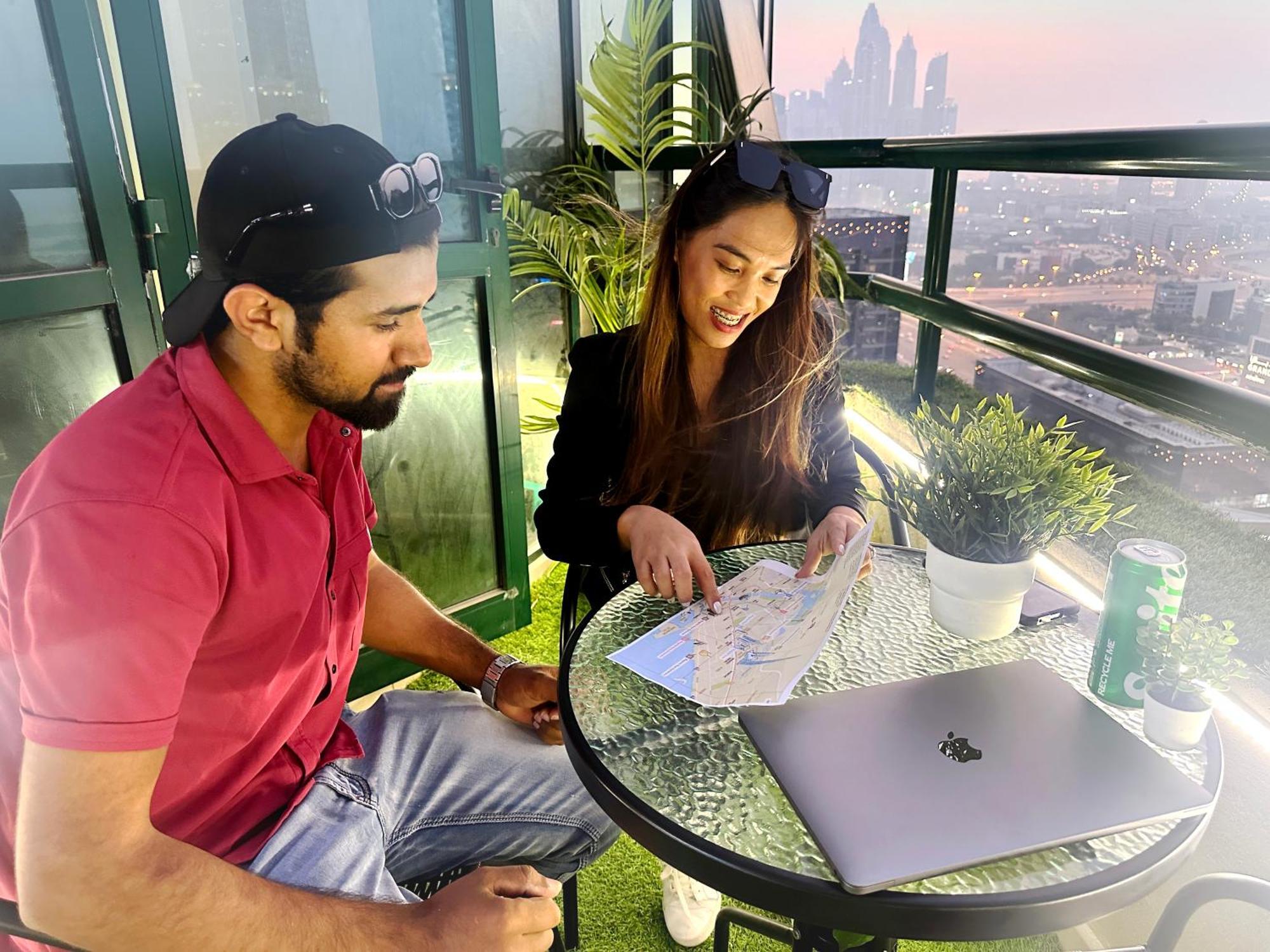 Accommodatie bij particulieren Nomad Partition In Barsha Heights 3 Mins To Icm Metro *