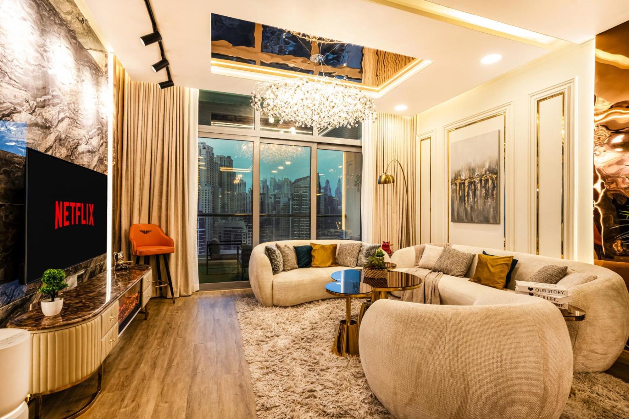Lejlighed Elite Waterfront 3br Haven With Marina And Sea Views Dubai