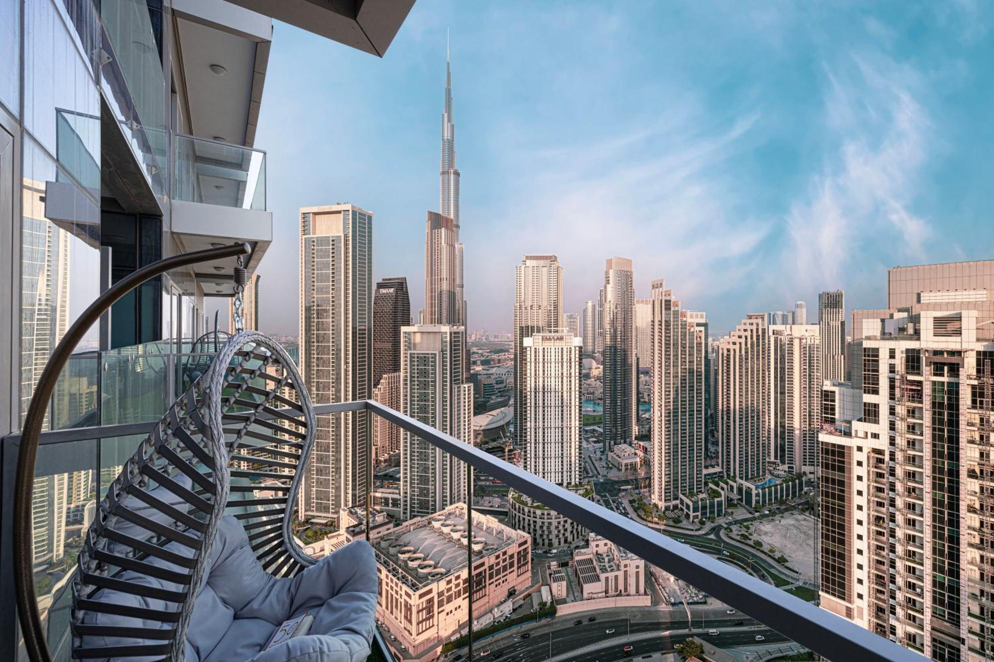 Paramount Midtown I Sky High Luxury 2br With Burj Khalifa View & Highest Infinity Pool I Down Town Apartamento