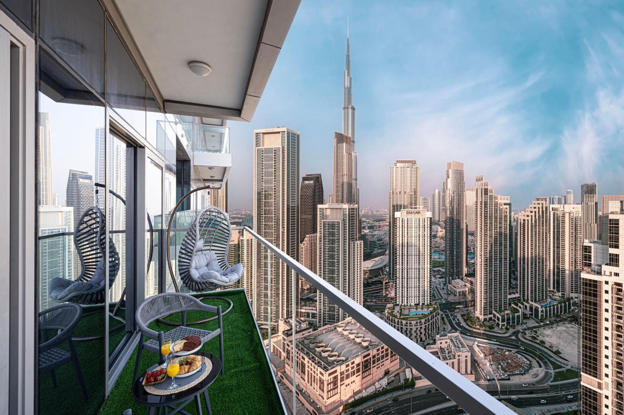 Paramount Midtown I Sky High Luxury 2br With Burj Khalifa View & Highest Infinity Pool I Down Town Apartamento *