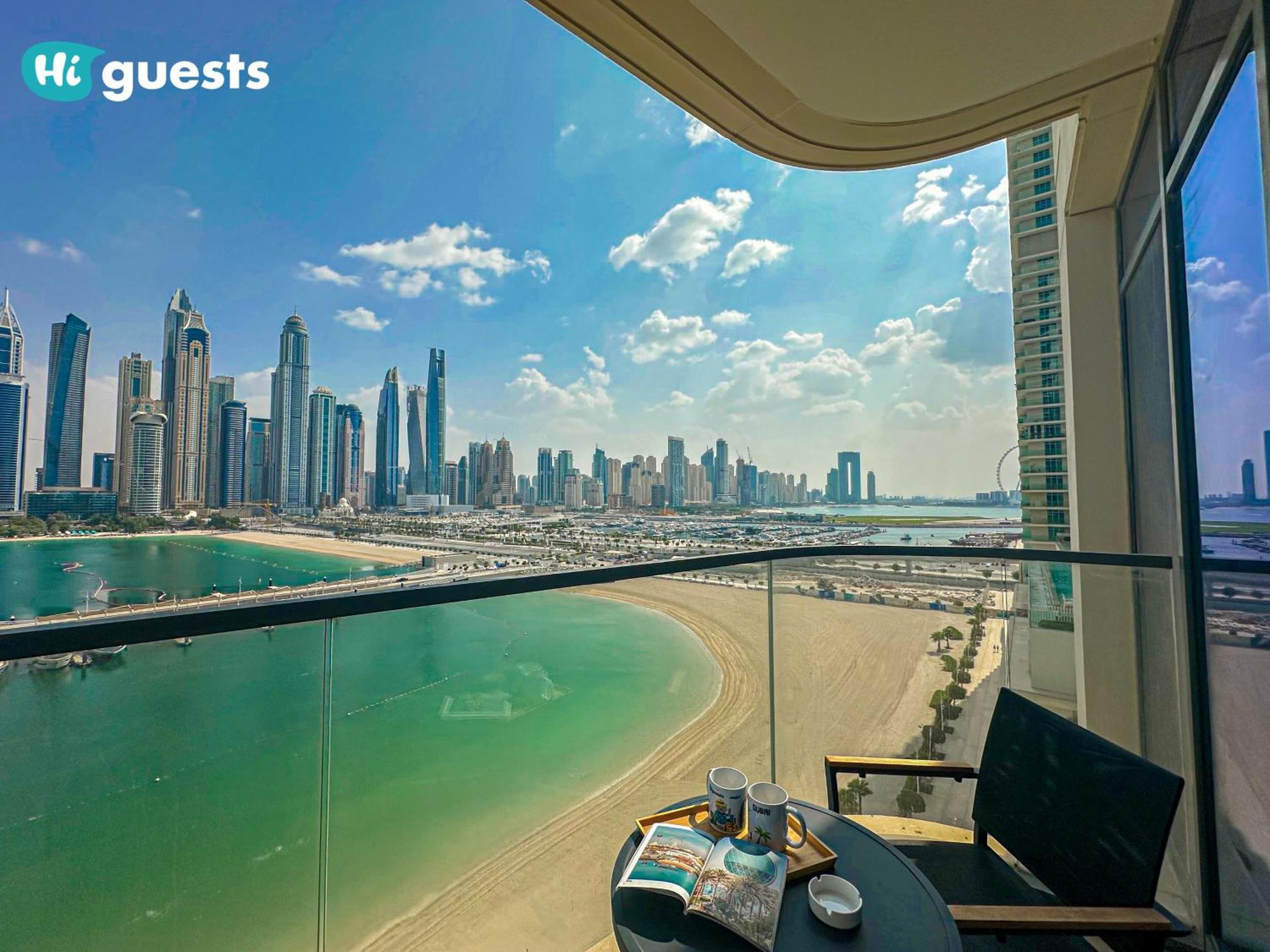 Higuests - Marina Vista Tower 1 With Views Of Marina And Ain Dubái