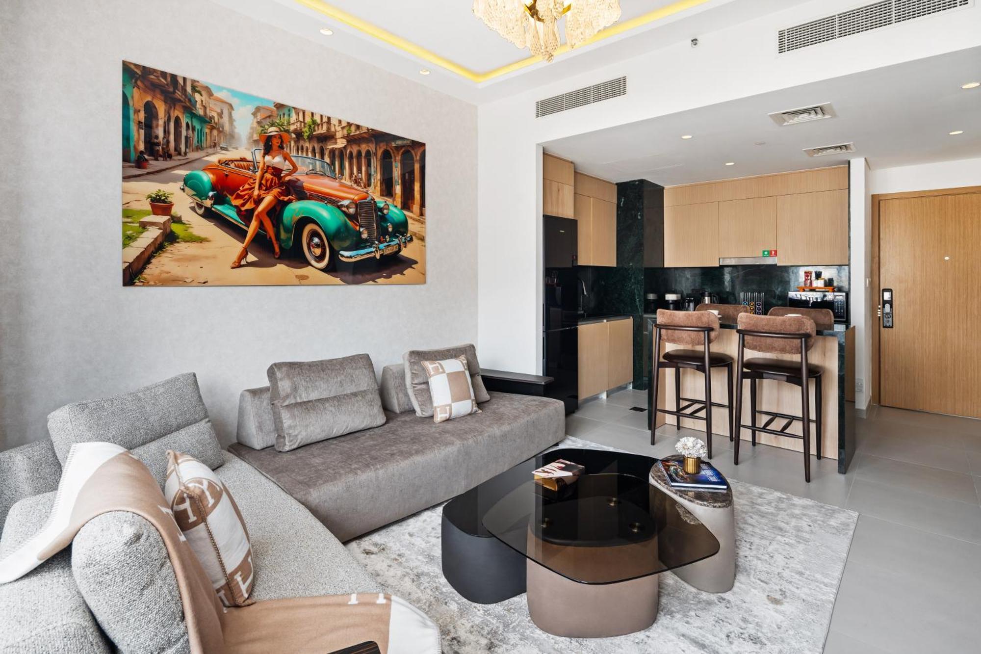 Luxury Getaway At Creek Harbour - By Dustay Appartement Dubaï