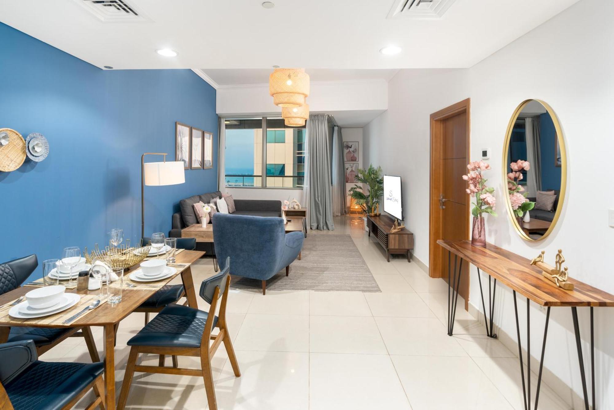 Ultimate Spacious 1br Sea View Great Location In Marina
