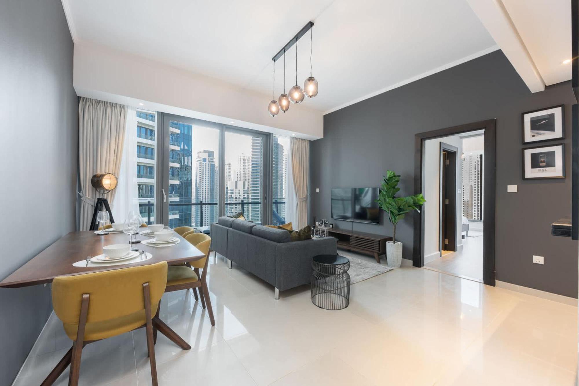 Apartment Captivating 1bedroom For 2 In Marina Dubai