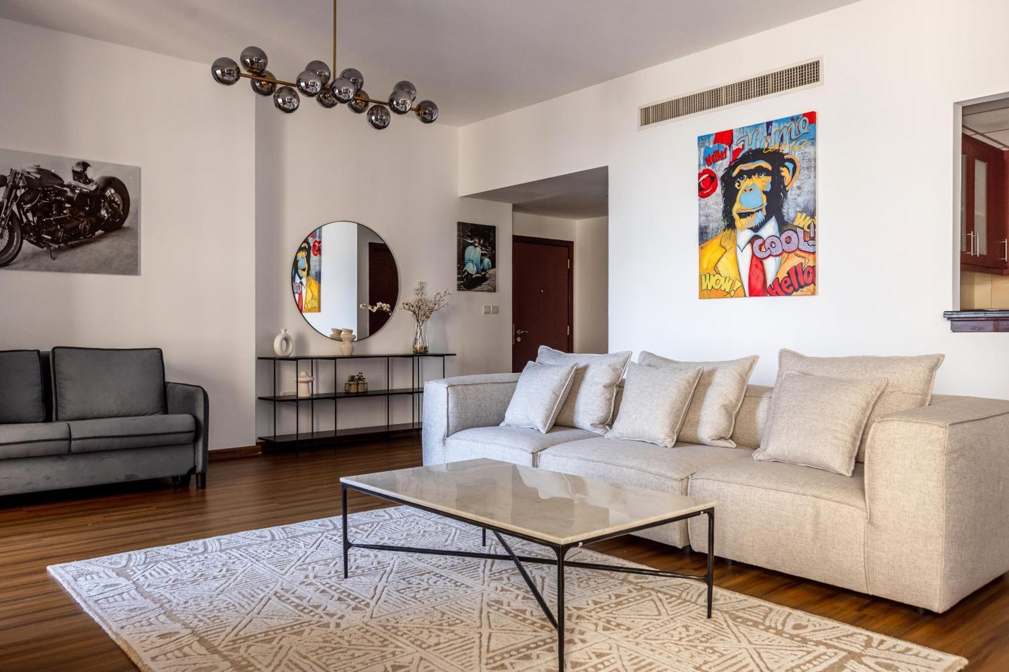 Luxury 1 Bedroom With Amazing Full Sea View! Appartement Dubaï