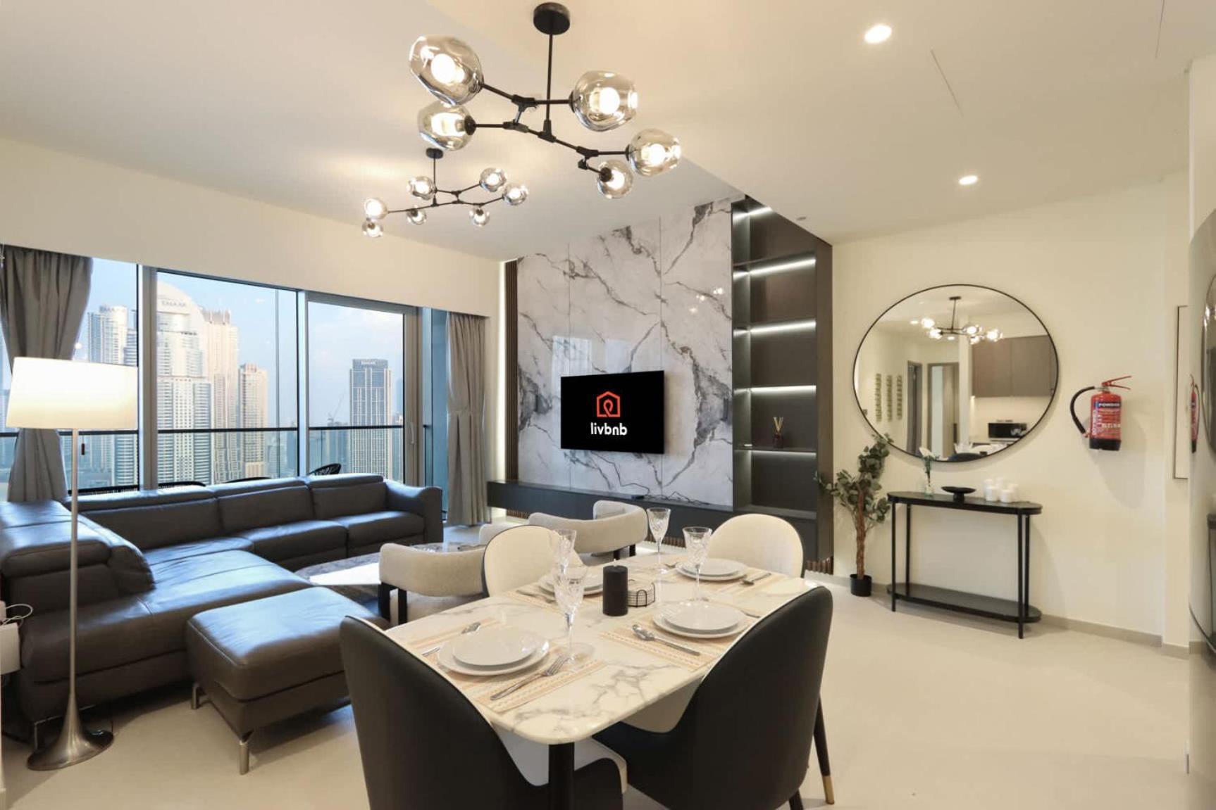 Livbnb Exquisite 2b View Of Burj & Fountain *