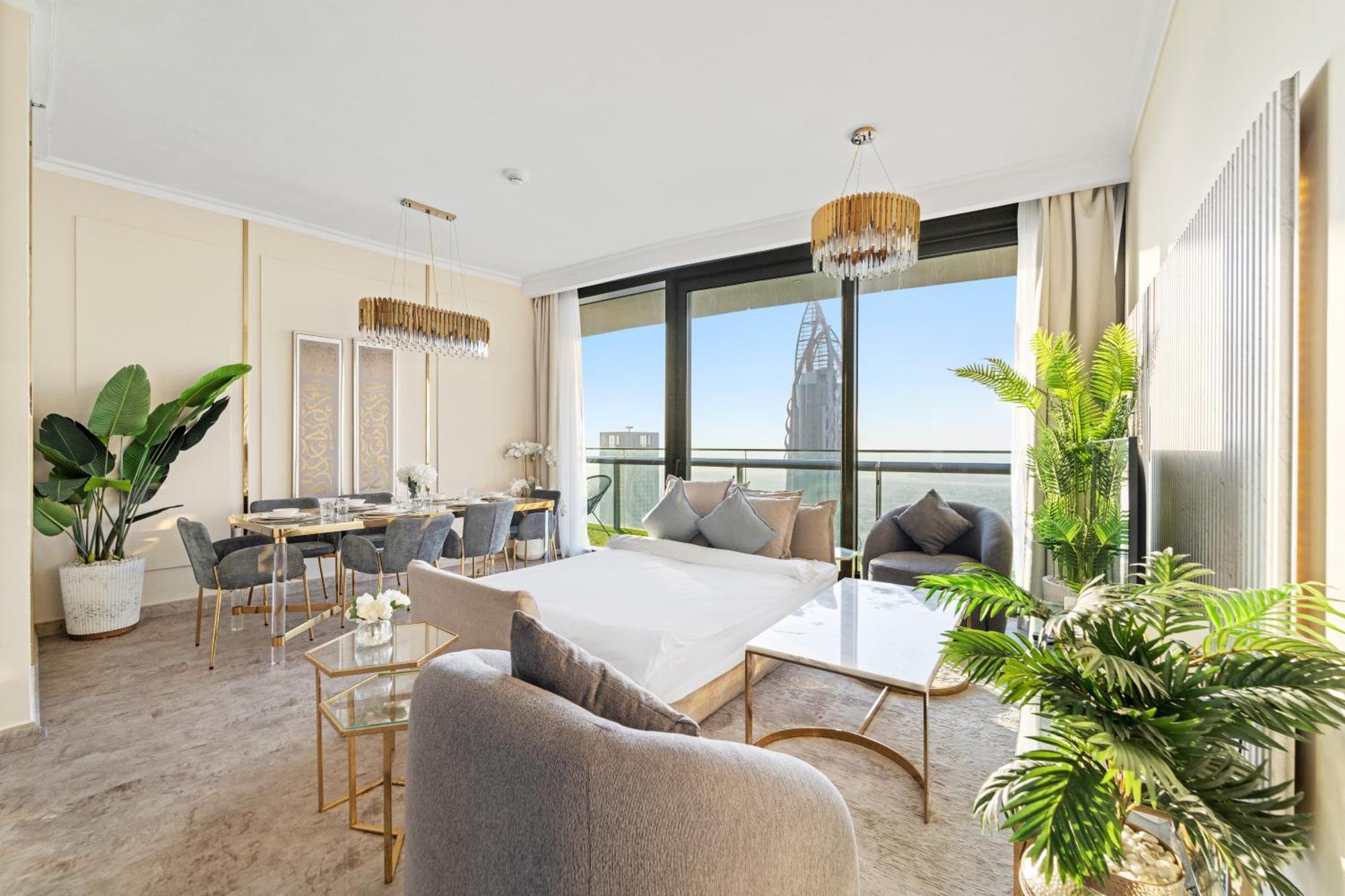 First Class 2br With Full Skyline & Sea View Apartament