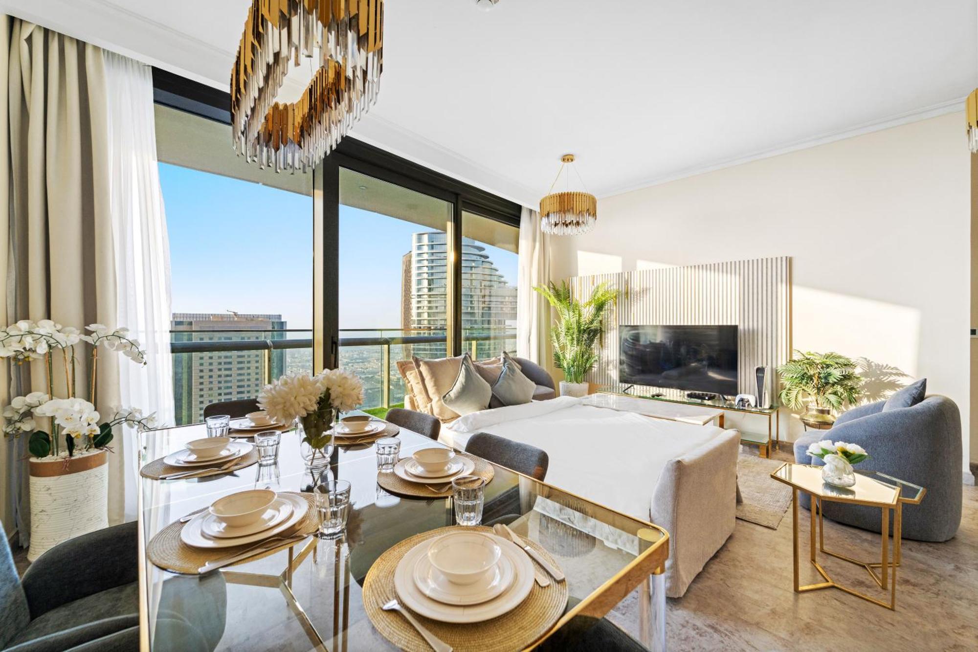 Apartament First Class 2br With Full Skyline & Sea View