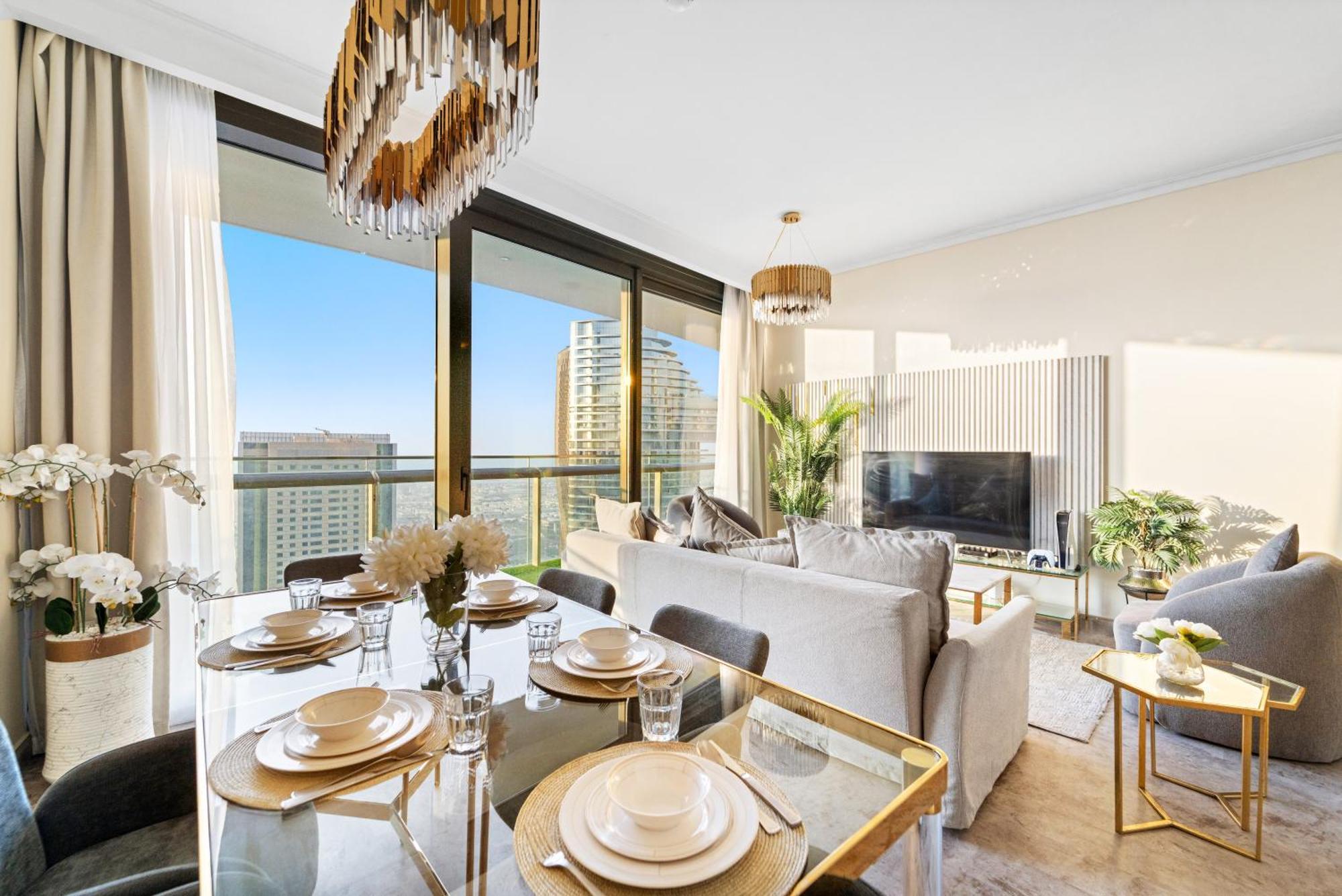 First Class 2br With Full Skyline & Sea View Apartament