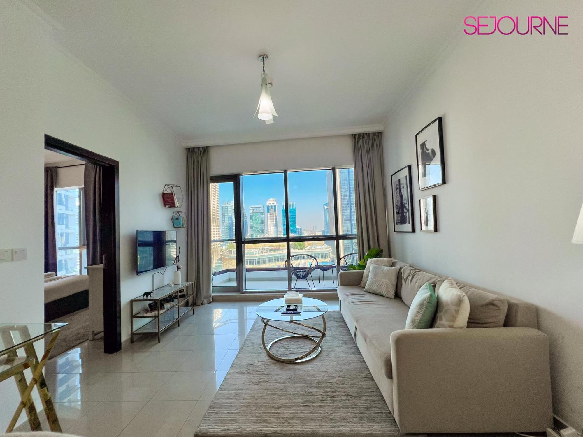 Apartment Bcl12 - Stunning 1br With Full Marina View In Bay Tower *