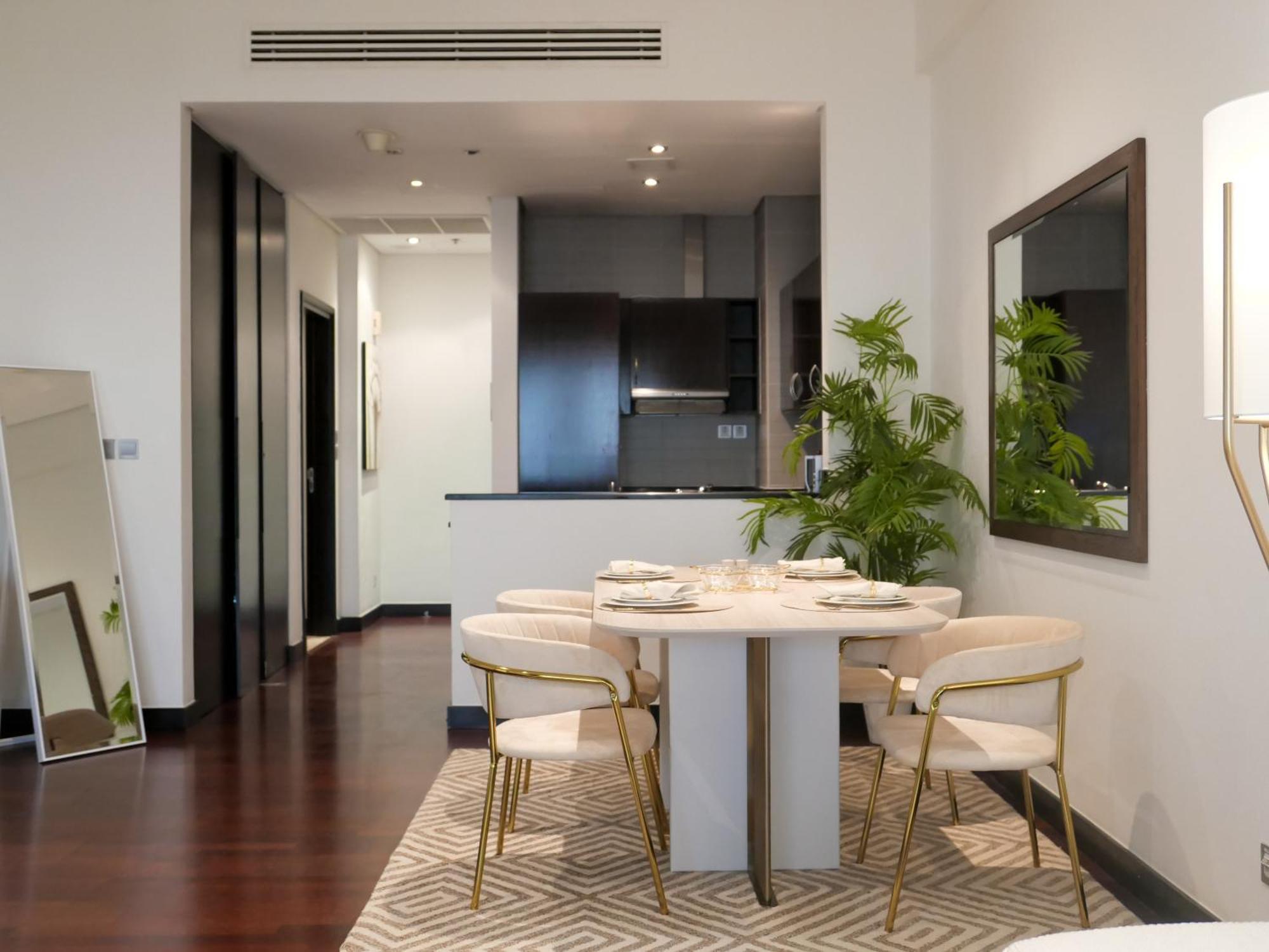 Apartamento Elegant 1br Full Palm View At 5 Star Dubai