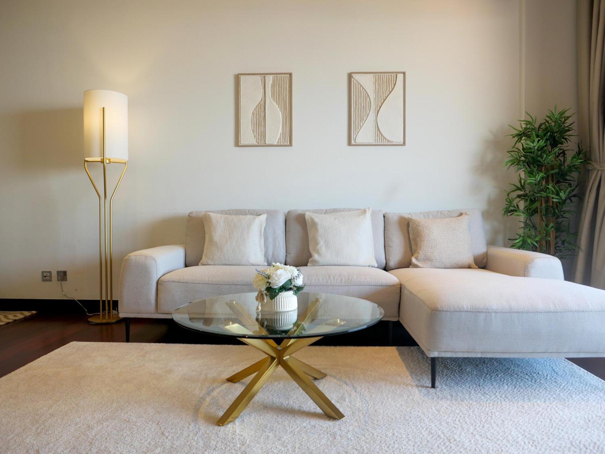 Elegant 1br Full Palm View At 5 Star Apartamento Dubai