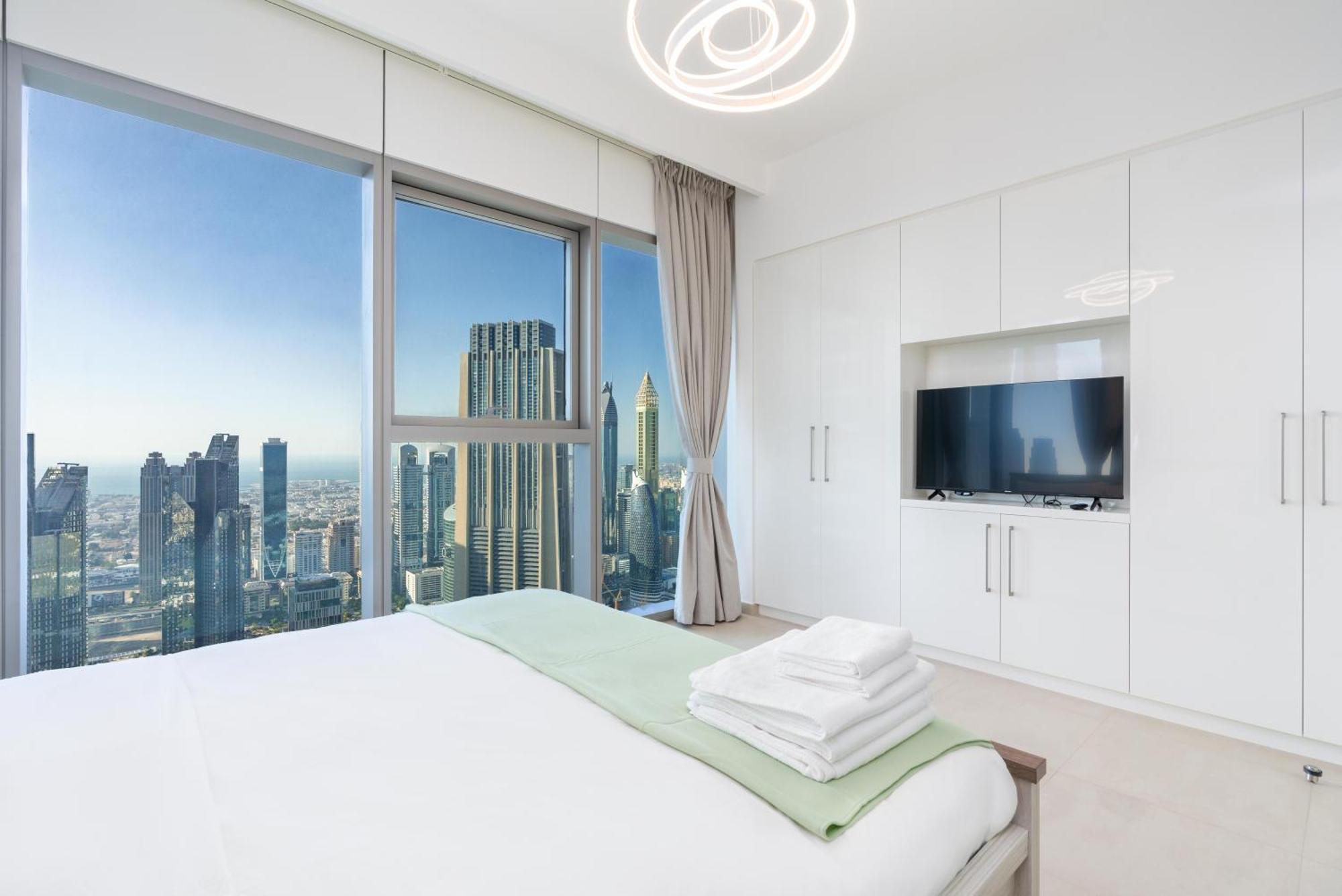 Burj Khalifa & Dancing Fountain View, 54th Floor & Mall Access Apartamento *