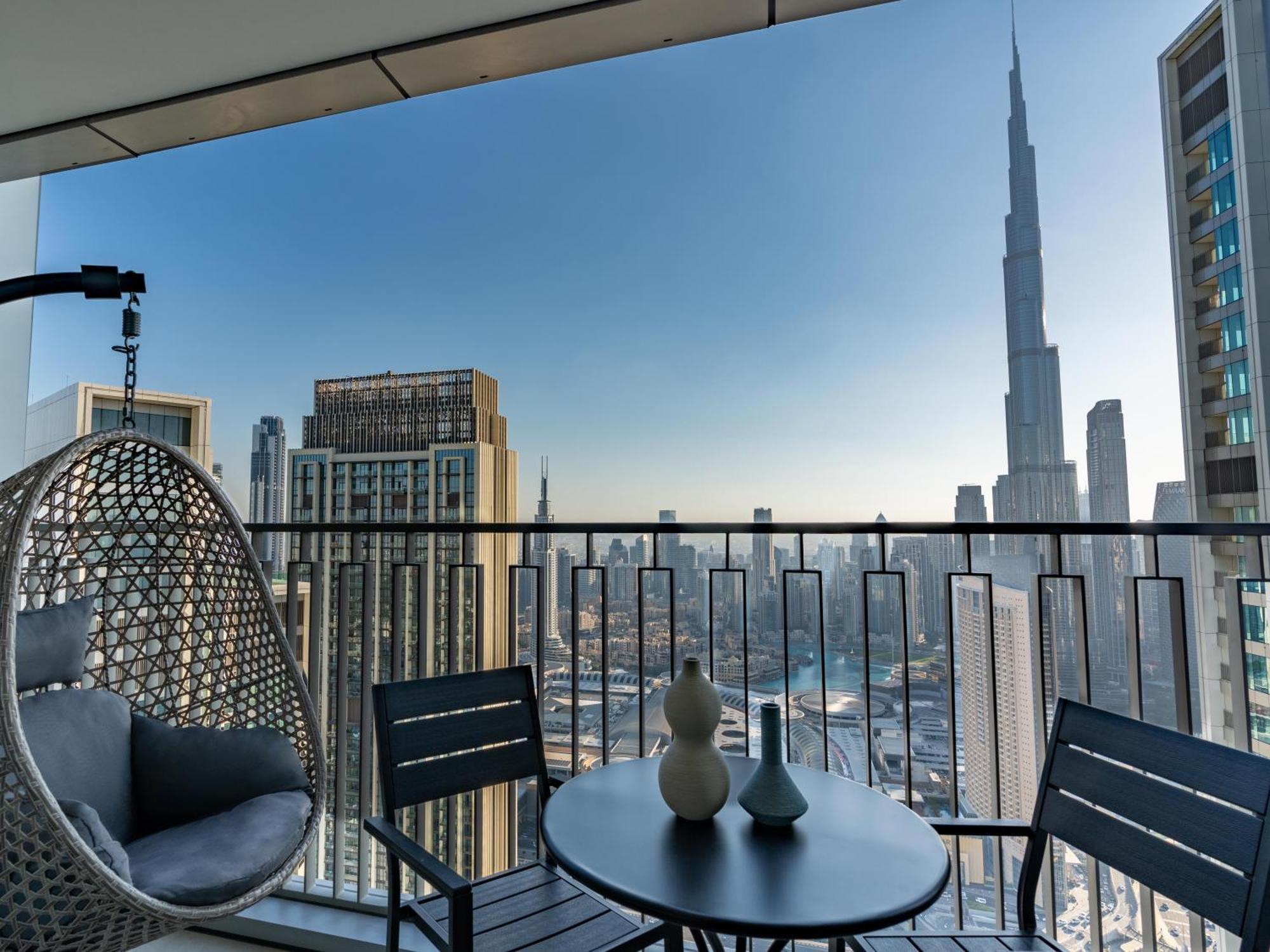 Apartamento Burj Khalifa & Dancing Fountain View, 54th Floor & Mall Access