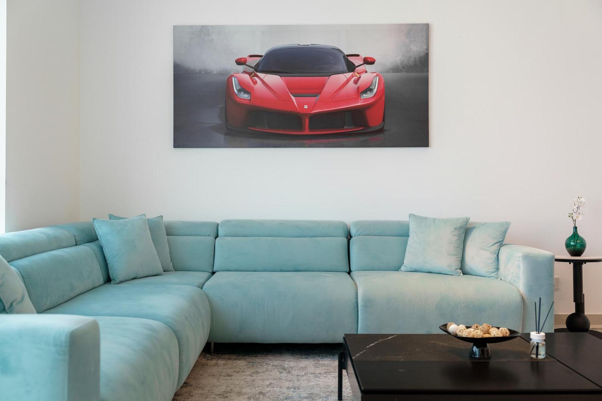 Ferrari Inspired Modern 3bhk With Maids And Full Sea View Appartement