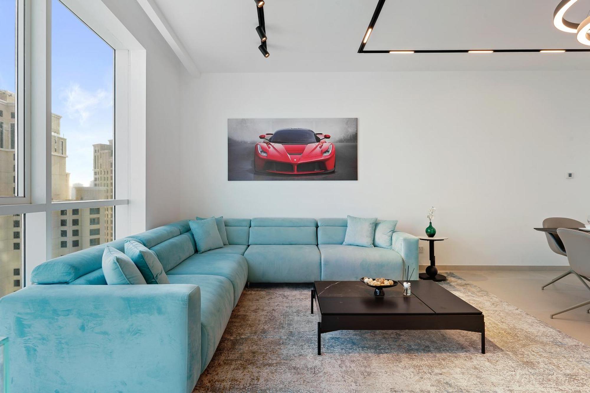Appartement Ferrari Inspired Modern 3bhk With Maids And Full Sea View *