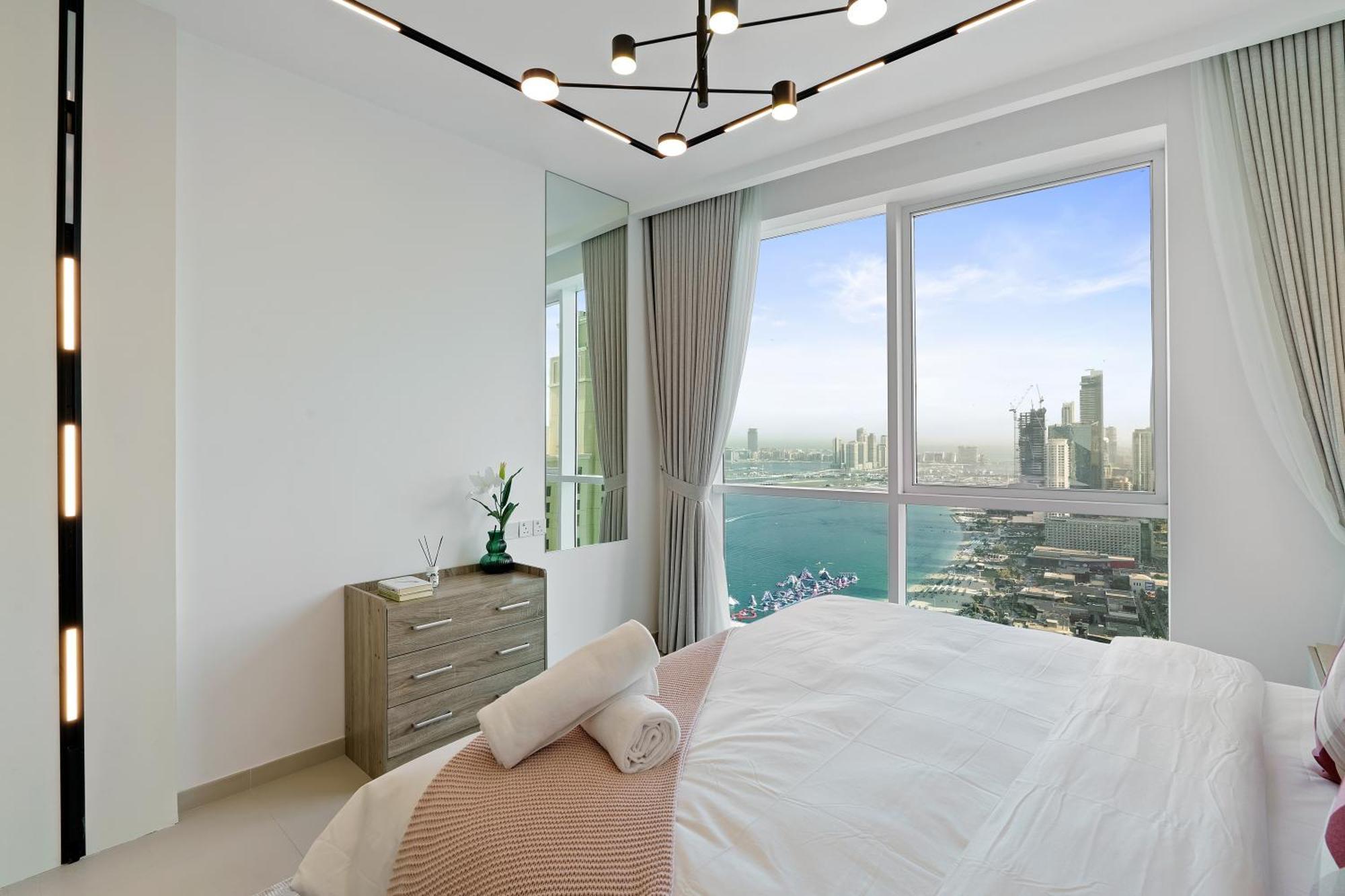 Ferrari Inspired Modern 3bhk With Maids And Full Sea View