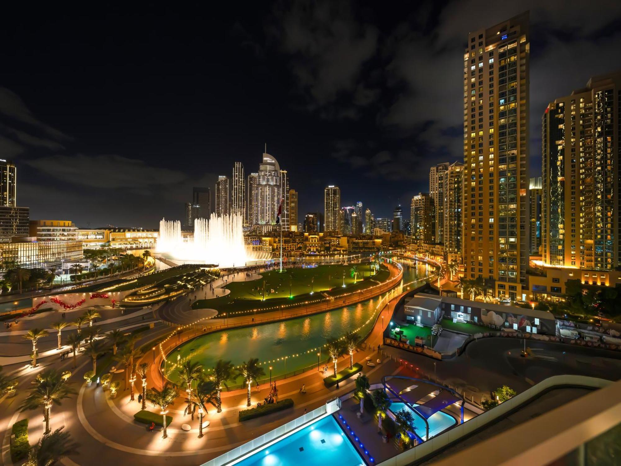 Direct Burj Khalifa & Fountain Views Lux 2br Appartement Dubaï