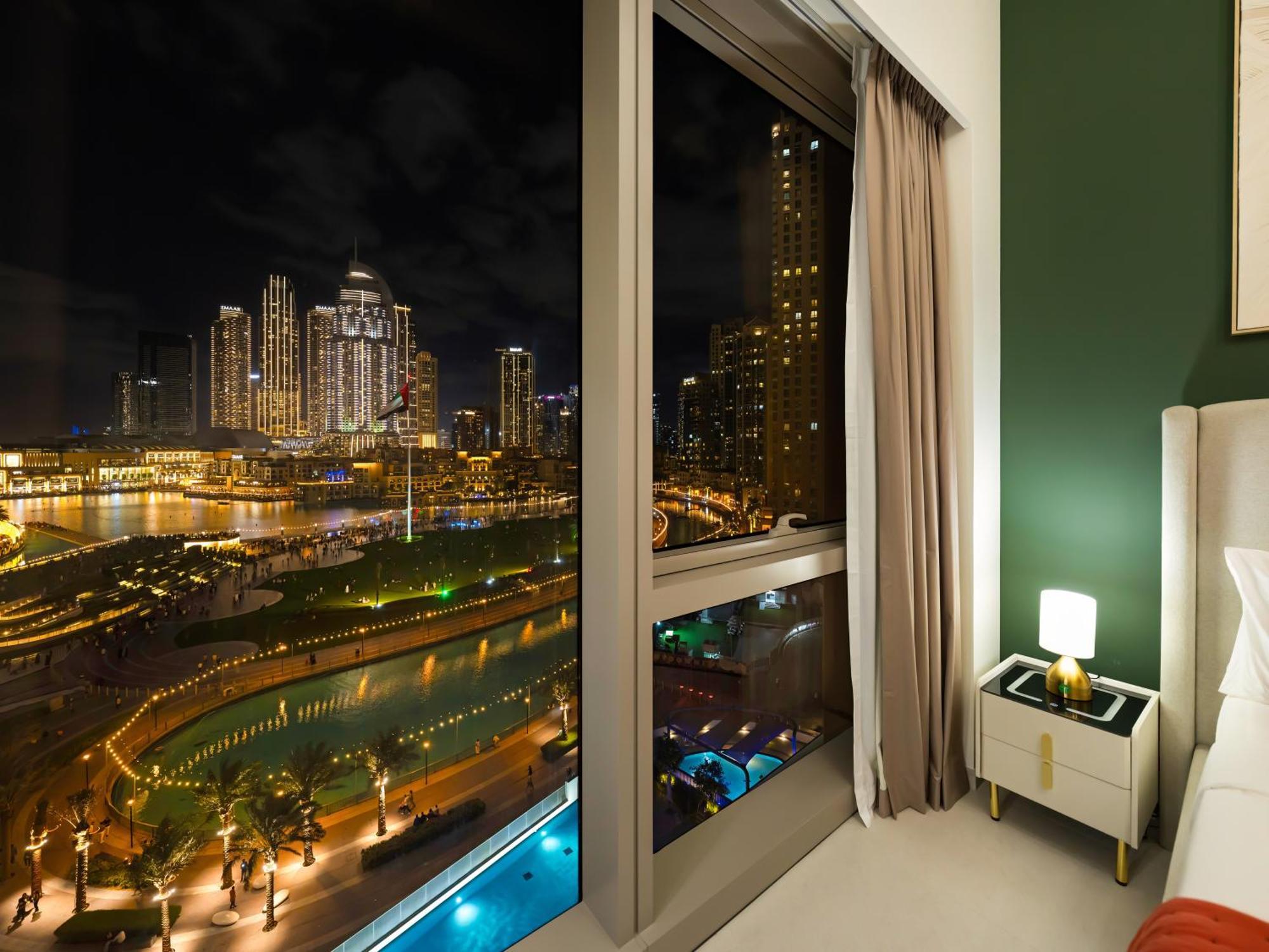 Direct Burj Khalifa & Fountain Views Lux 2br * Dubaï