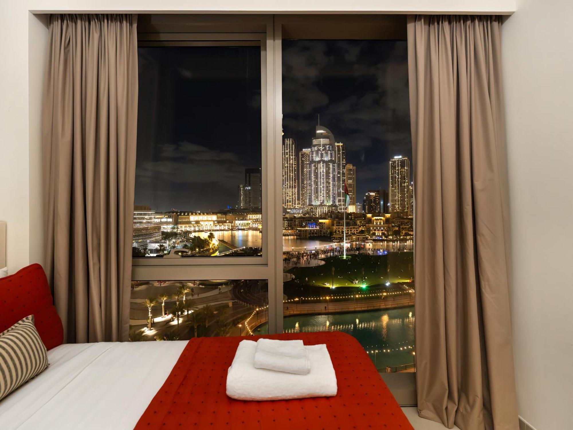 Direct Burj Khalifa & Fountain Views Lux 2br * Dubaï