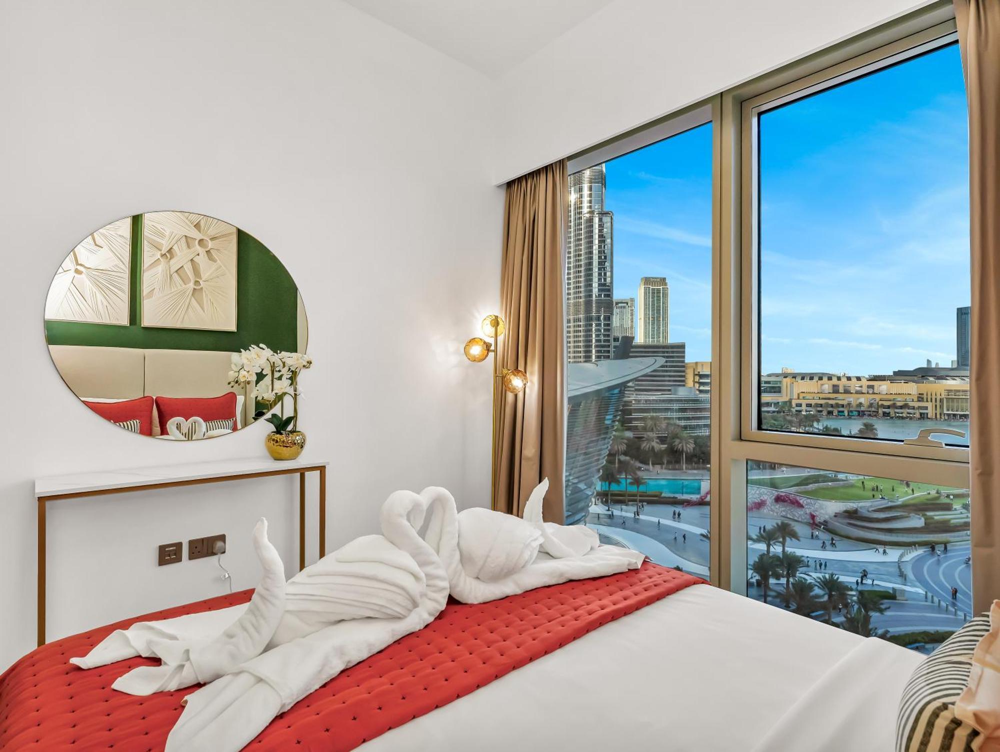 Direct Burj Khalifa & Fountain Views Lux 2br Dubaï