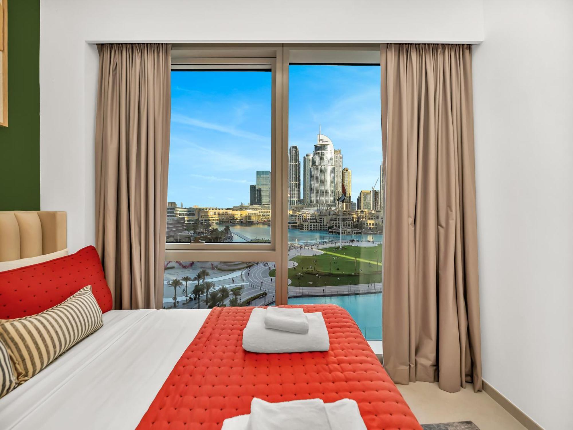 Direct Burj Khalifa & Fountain Views Lux 2br Dubaï
