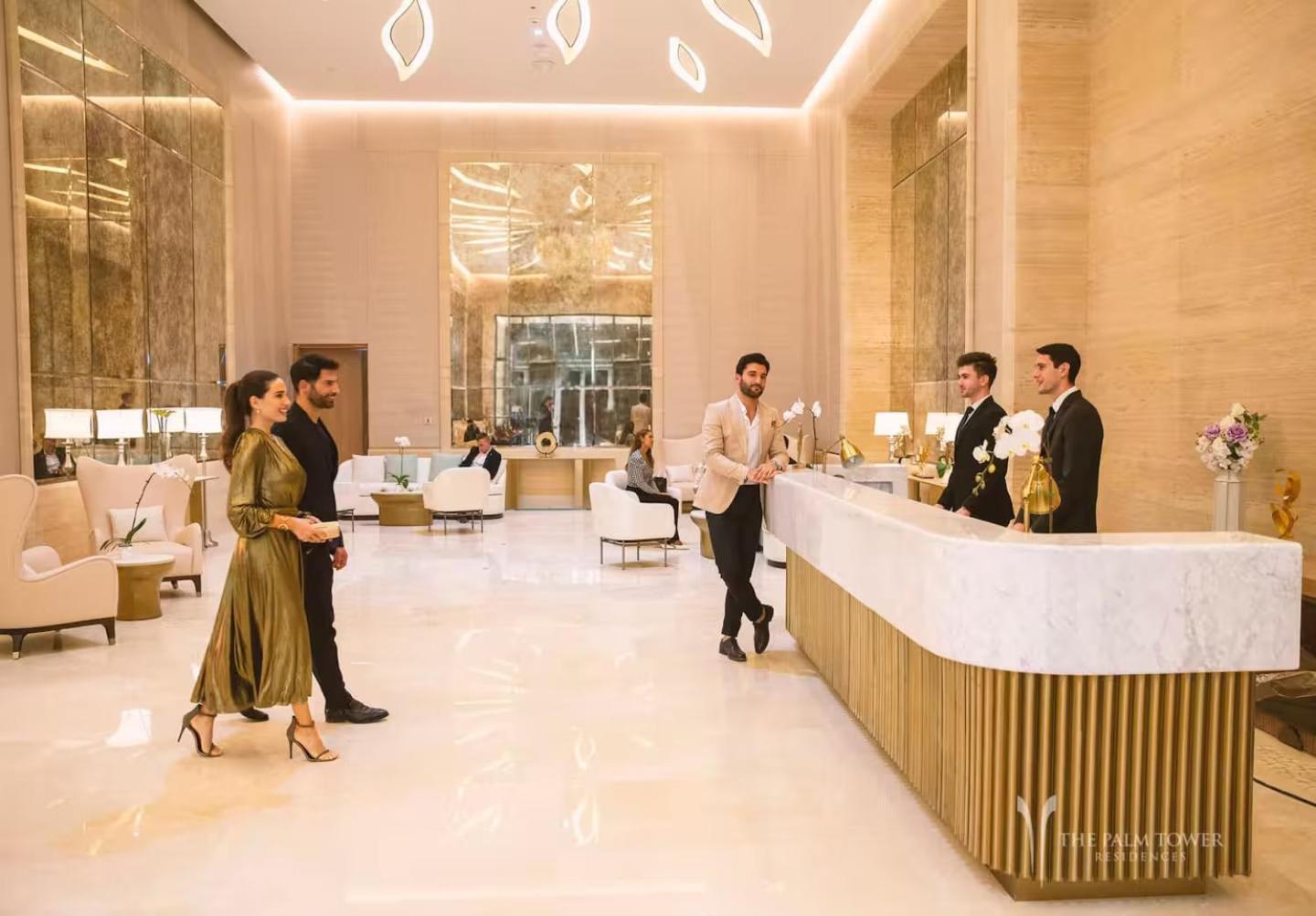 Skyviews Luxury 35th St Regis 5 Stars At Palm Tower Dubaï
