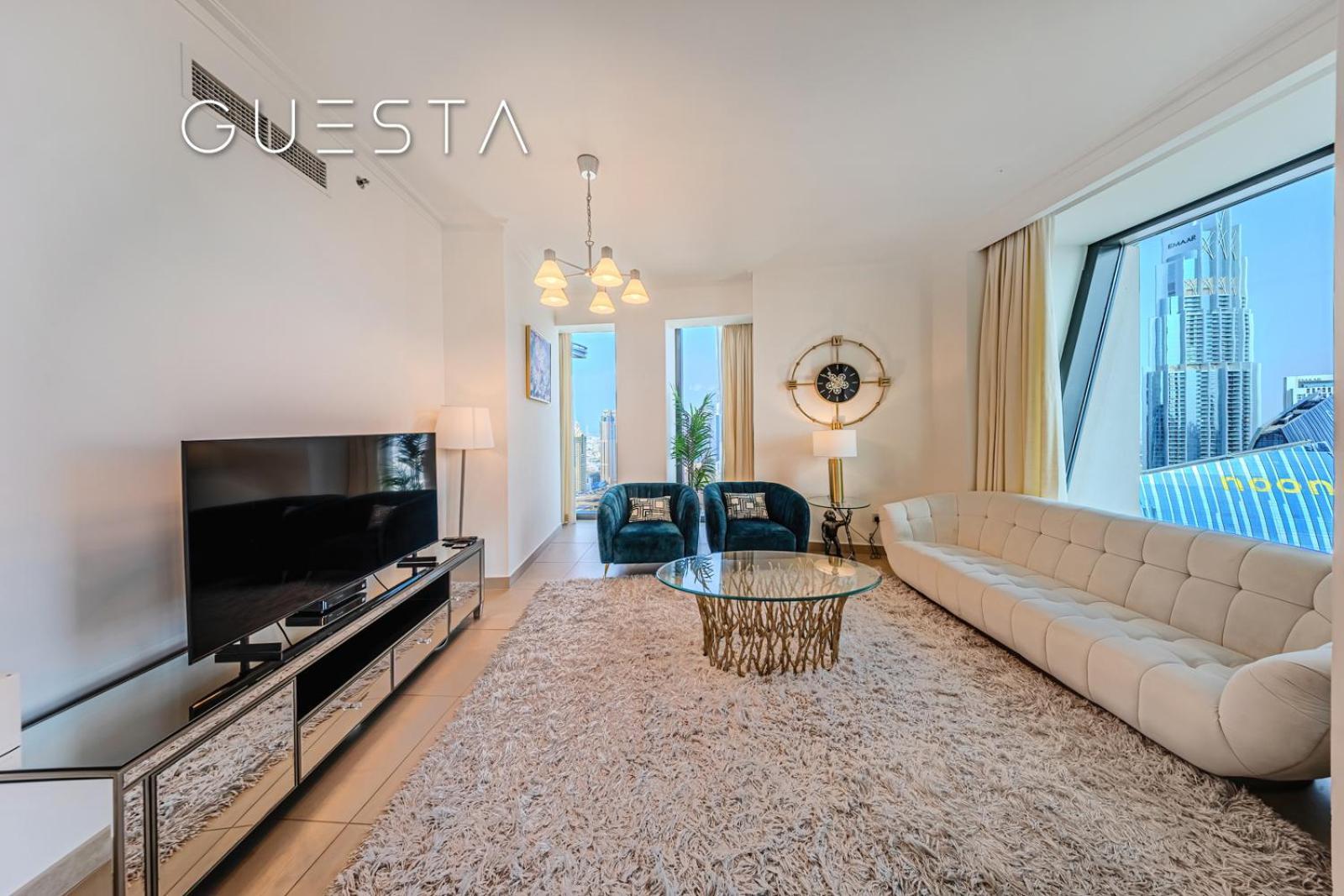 Apartamento Burj Vista By Emaar - Burj Khalifa & Fountain Views, Downtown *