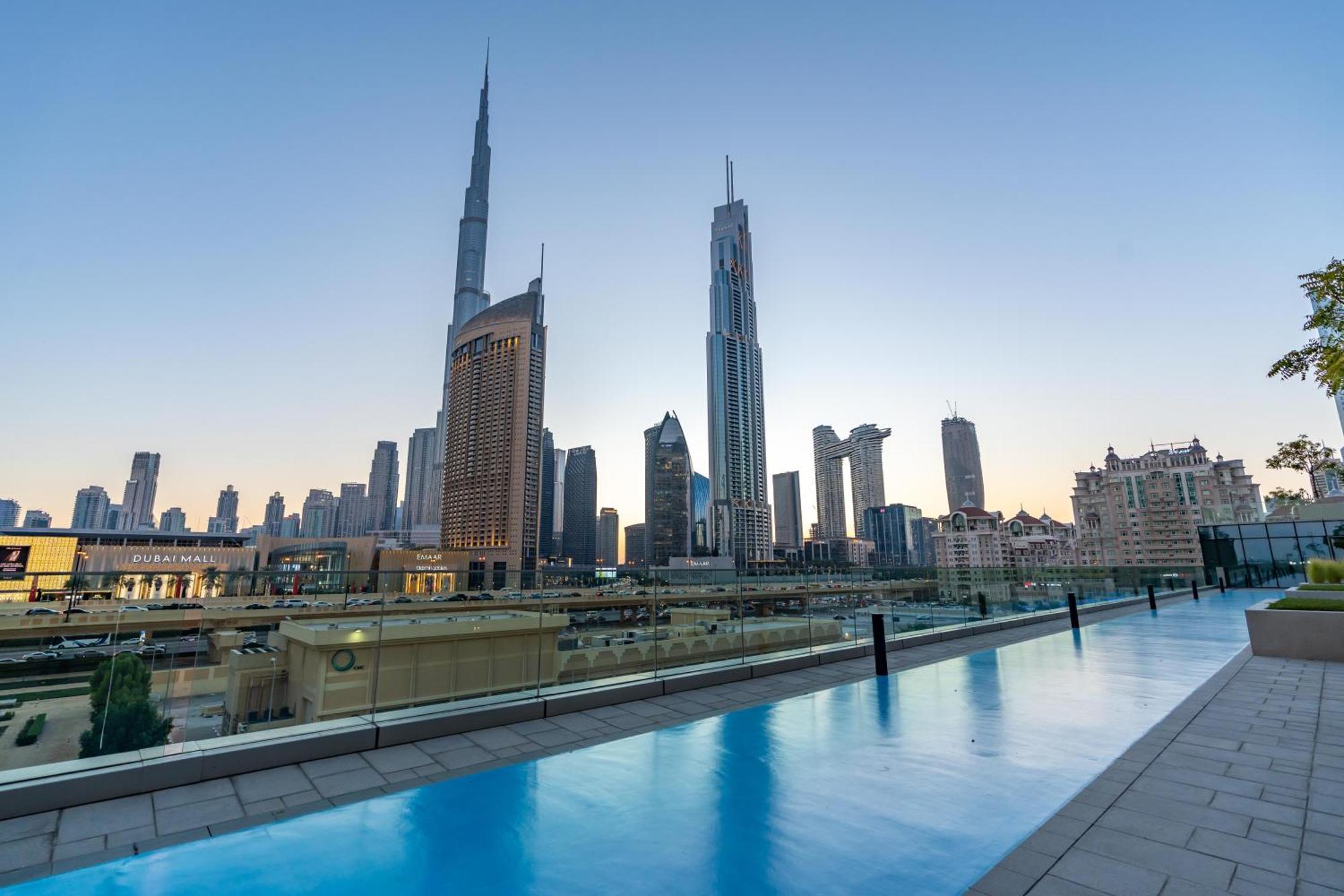 Apartamento Burj Khalifa & Dancing Fountain View, 54th Floor & Mall Access