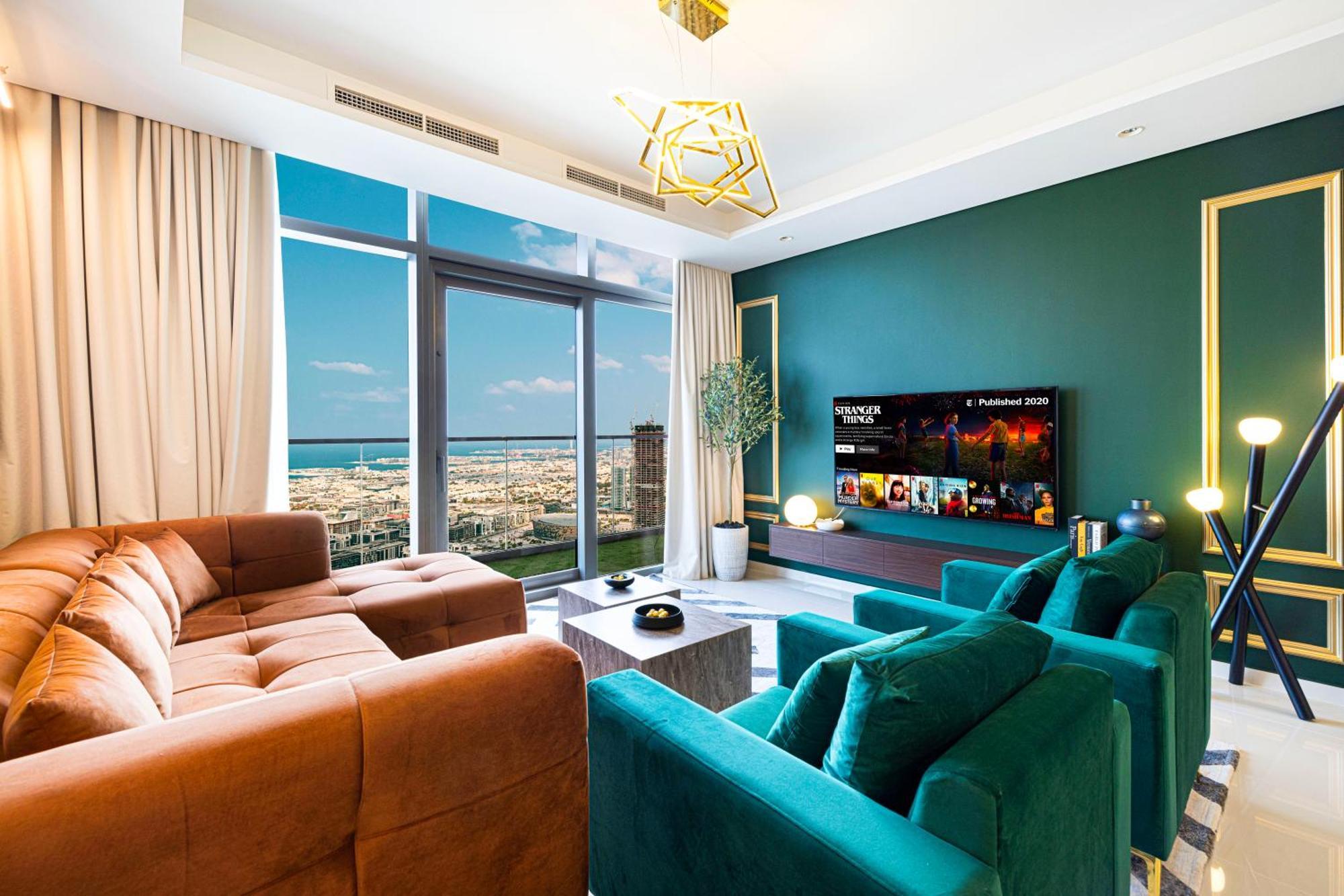 Appartement 5 Star Living Burj Khalifa Infinity Pool Gym Dubaï