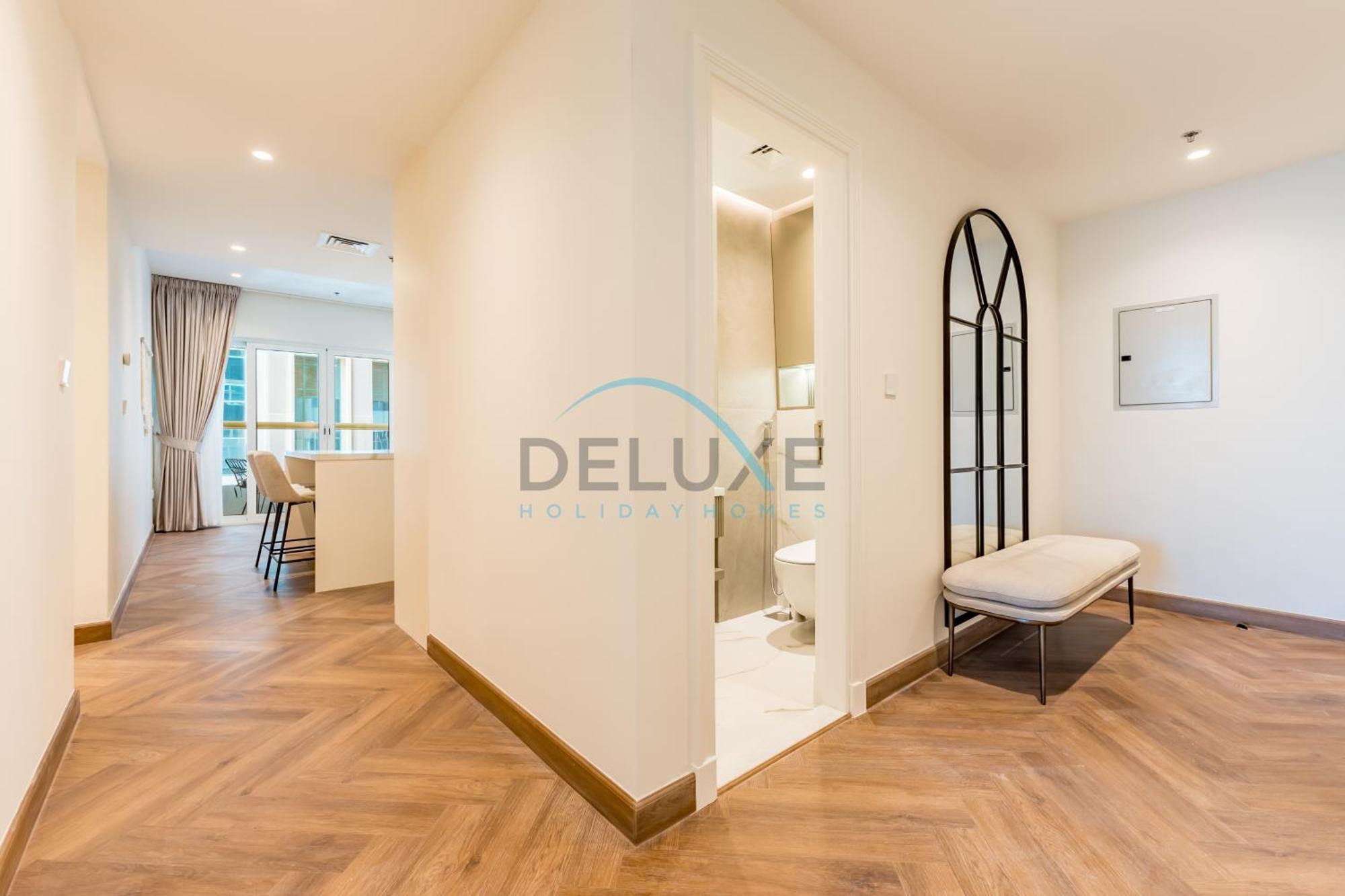 Apartamento Serene 2br With Iconic Palm Jumeirah Views, Marina By Deluxe Homes *