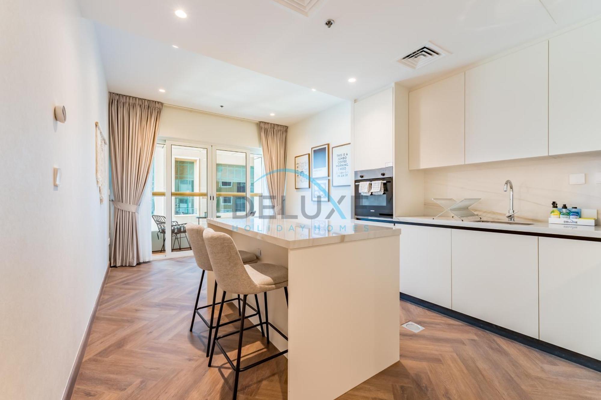Apartamento Serene 2br With Iconic Palm Jumeirah Views, Marina By Deluxe Homes *