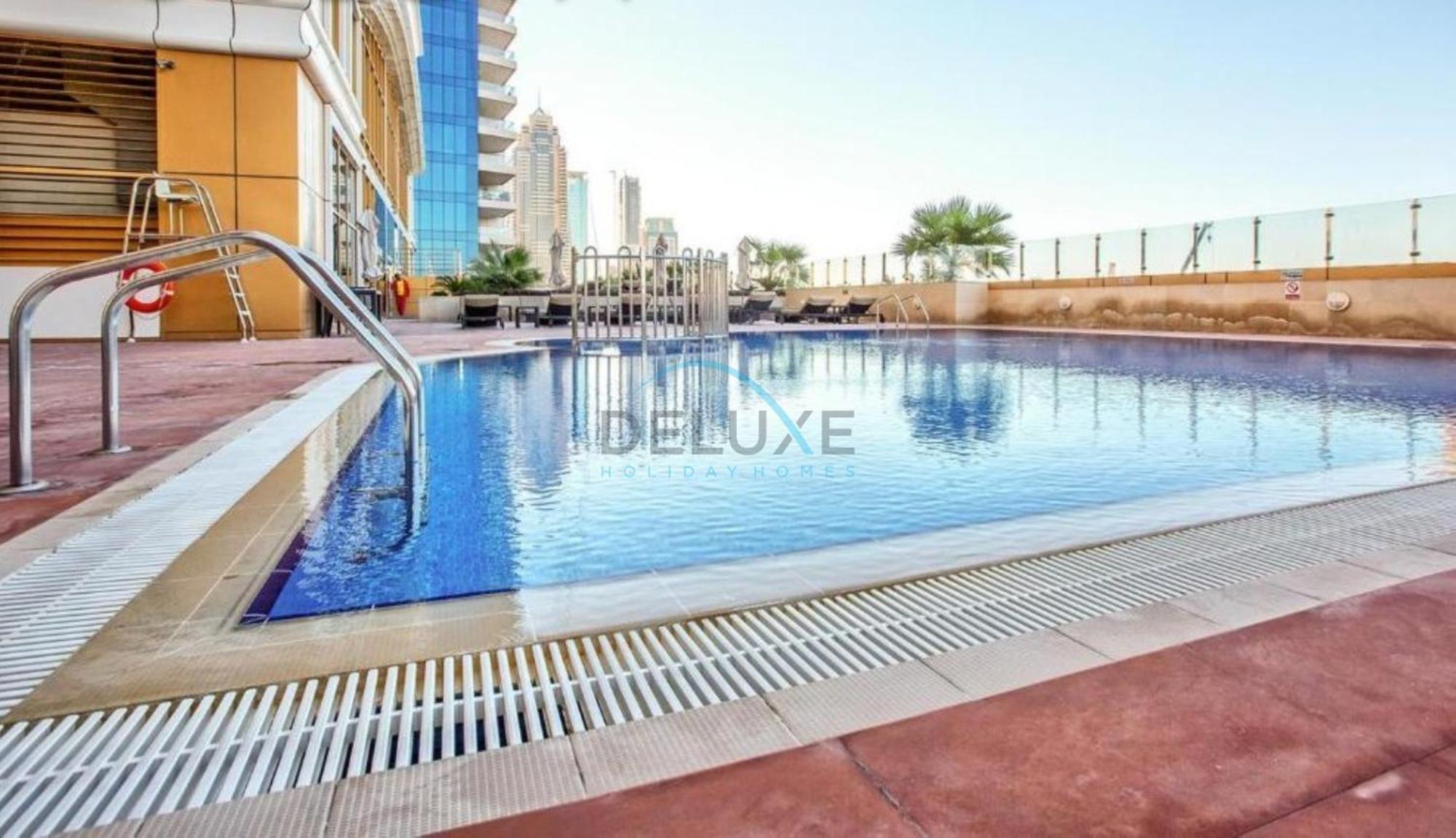 Serene 2br With Iconic Palm Jumeirah Views, Marina By Deluxe Homes Apartamento
