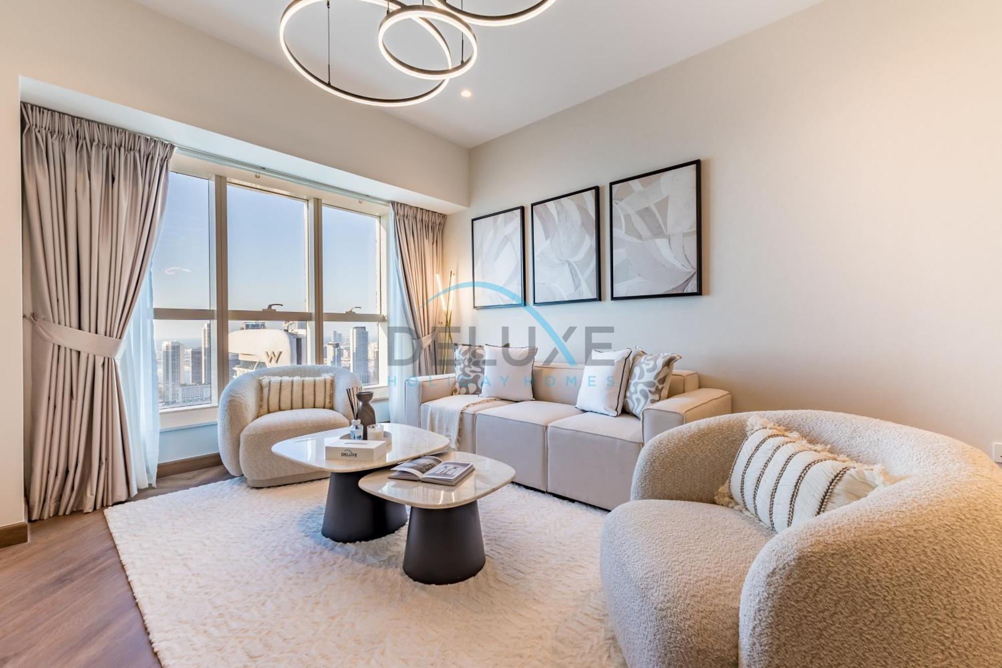 Serene 2br With Iconic Palm Jumeirah Views, Marina By Deluxe Homes Apartamento Dubái