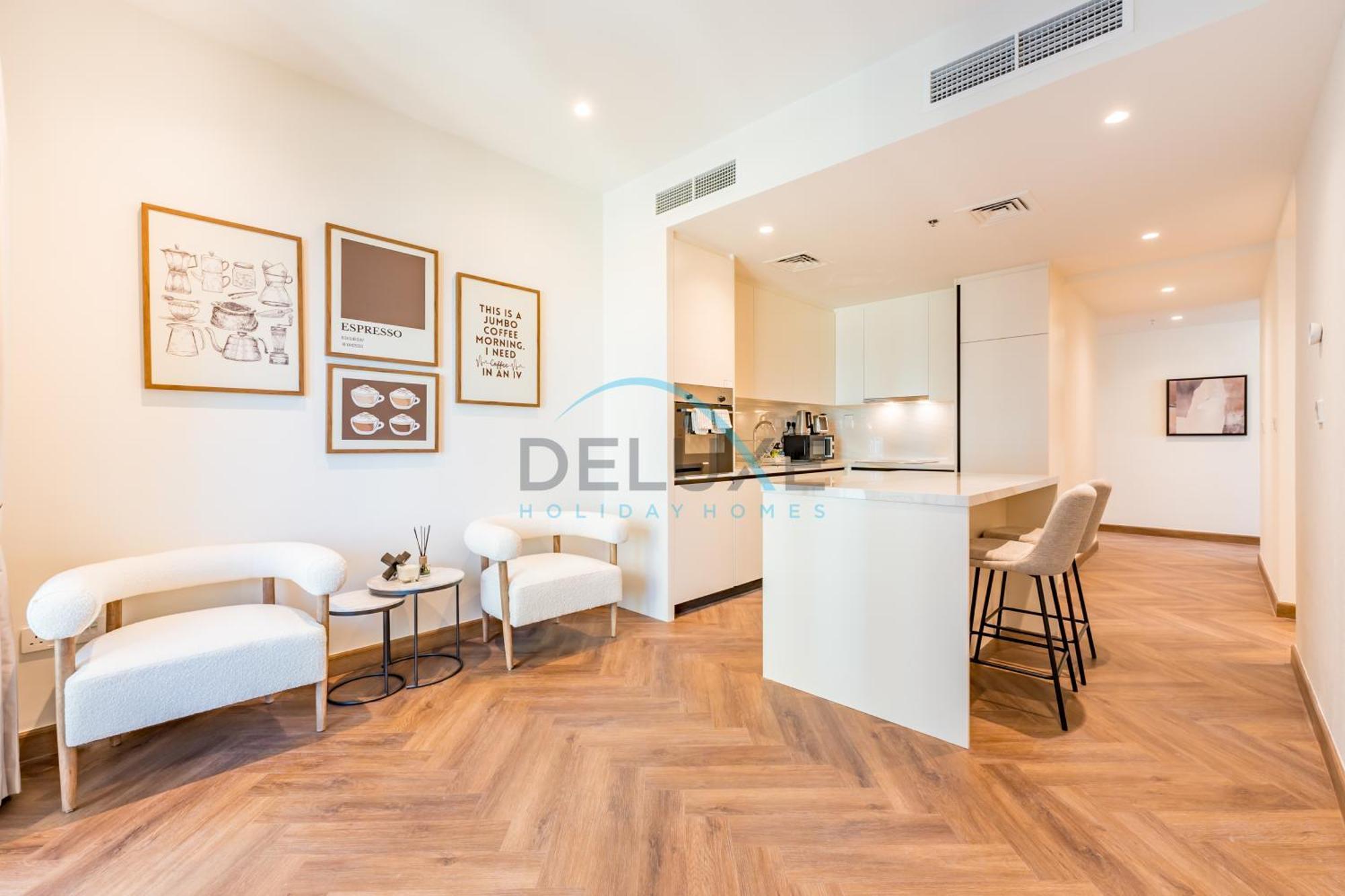Serene 2br With Iconic Palm Jumeirah Views, Marina By Deluxe Homes * Dubái