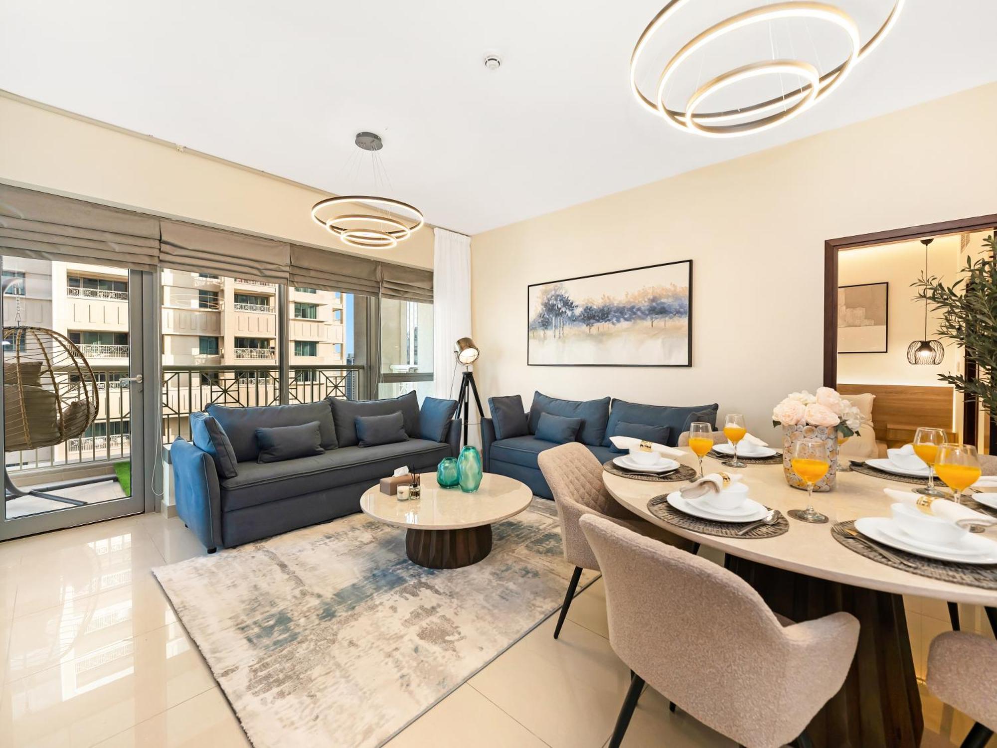 Royal Vista At 29 Boulevard - & Burj Khalifa Views - Brand New Luxury 2br * Dubai