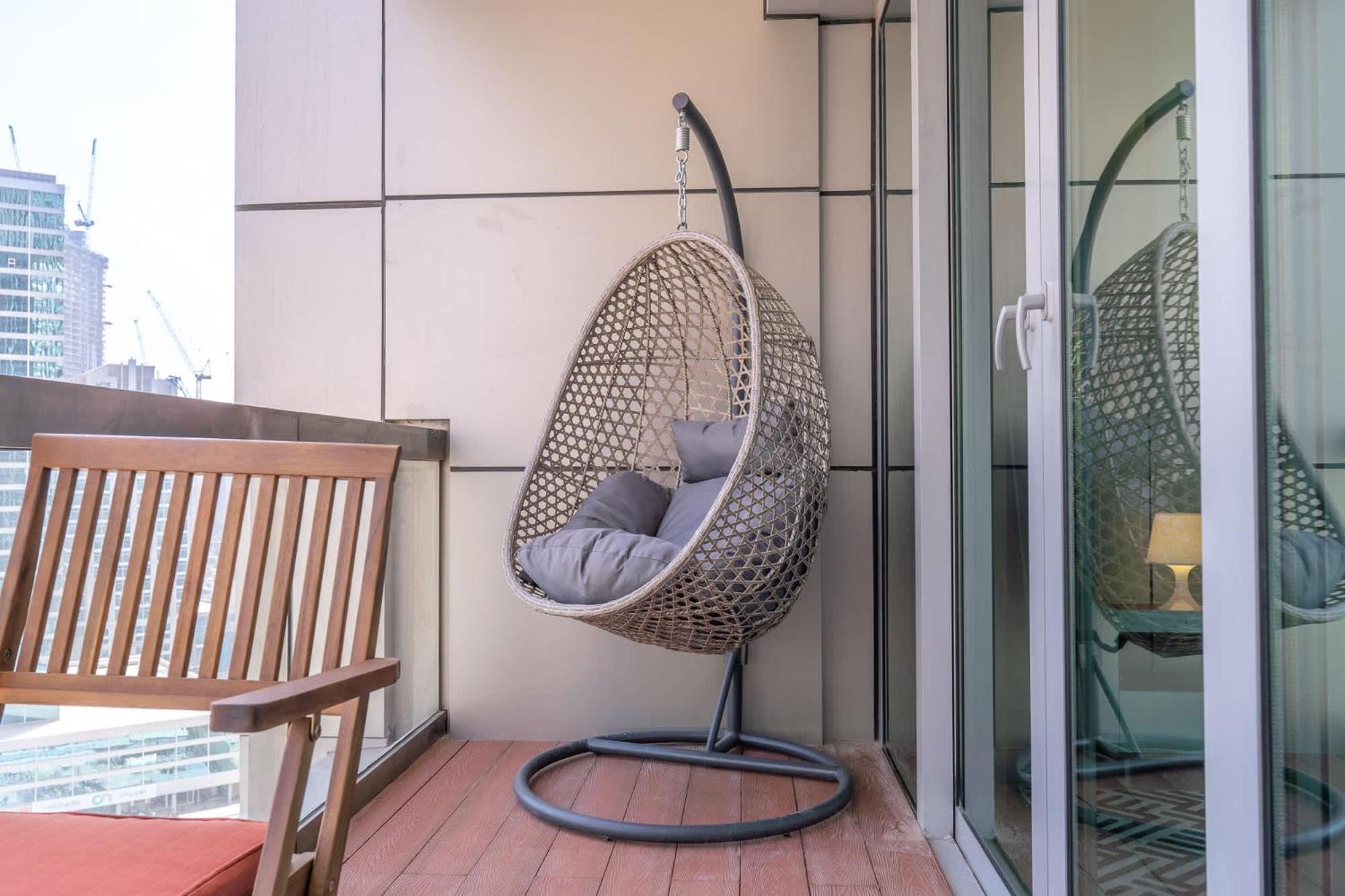 Relaxing 1-bedroom With Stunning View Of A Skyline In Downtown Dubaï