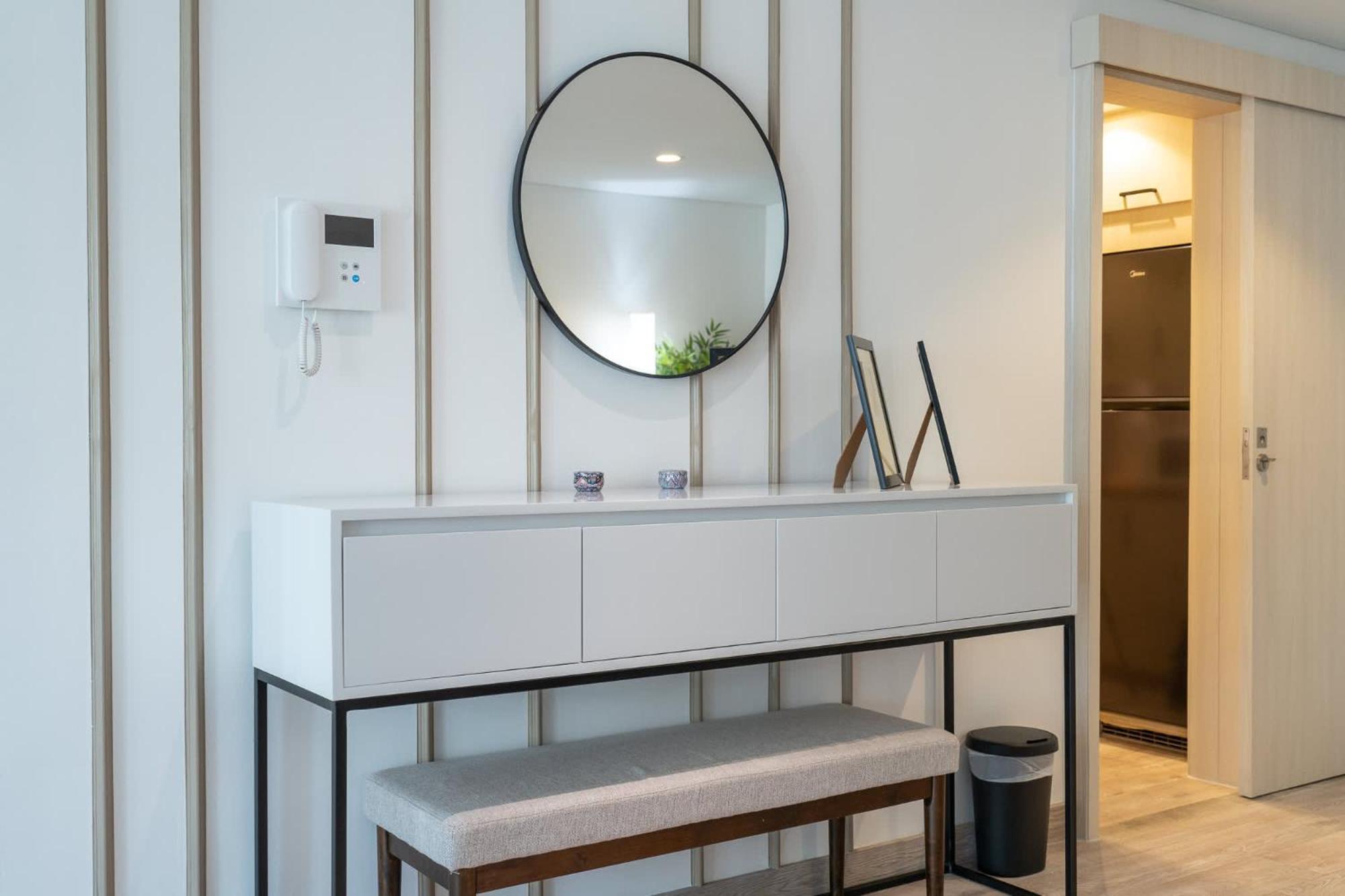 Appartement Relaxing 1-bedroom With Stunning View Of A Skyline In Downtown