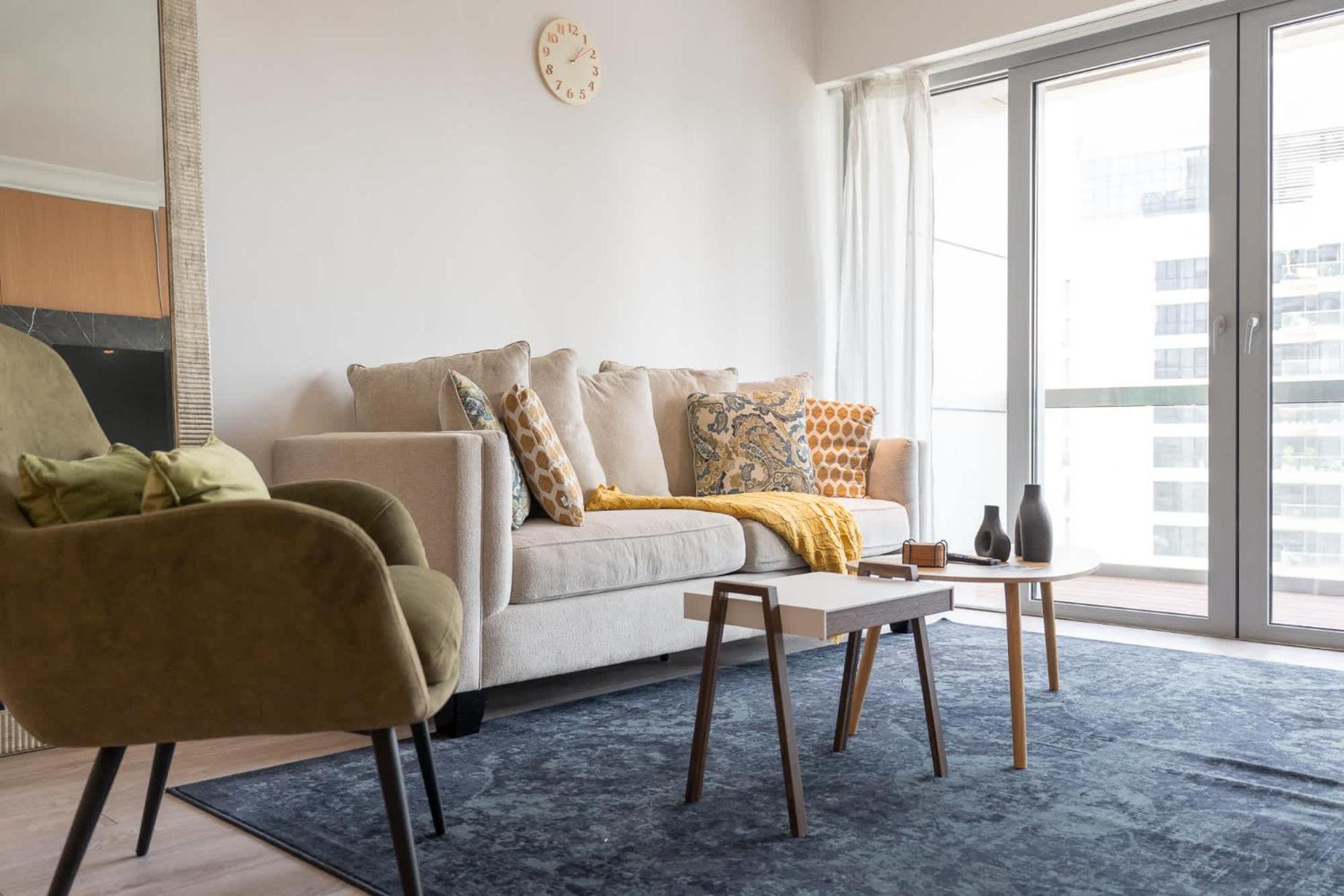 Relaxing 1-bedroom With Stunning View Of A Skyline In Downtown Dubaï