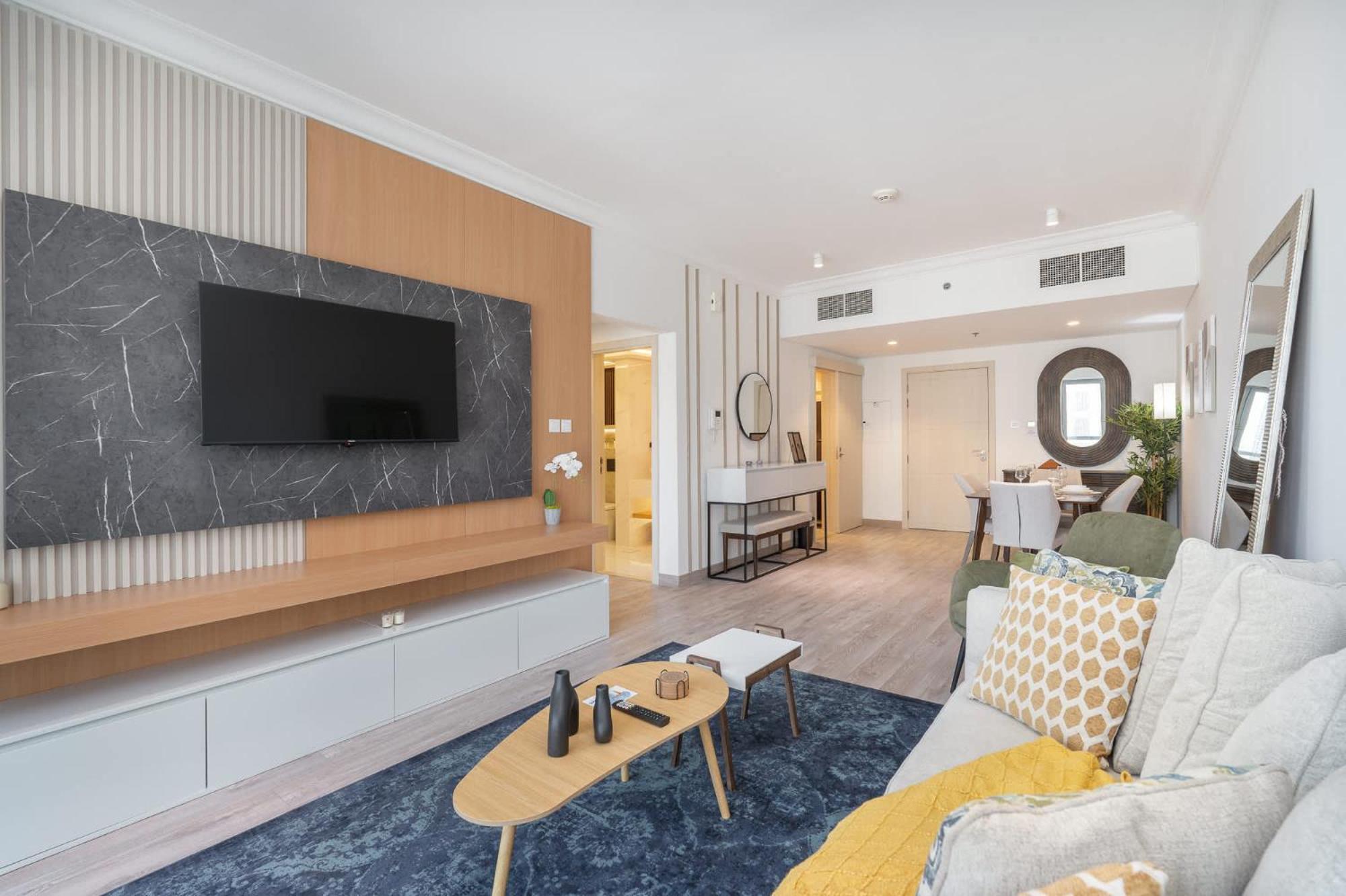 Relaxing 1-bedroom With Stunning View Of A Skyline In Downtown * Dubaï
