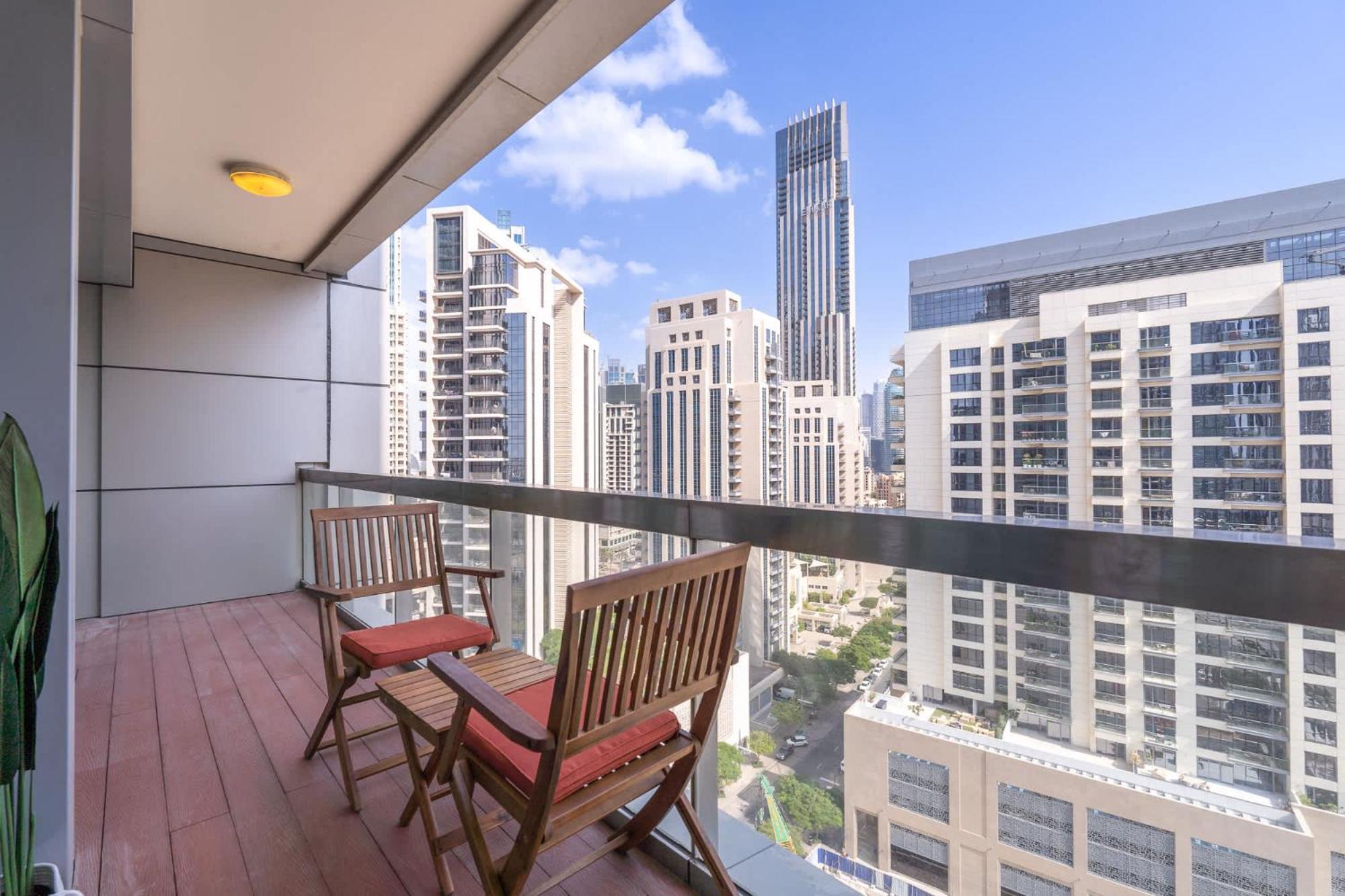 Appartement Relaxing 1-bedroom With Stunning View Of A Skyline In Downtown