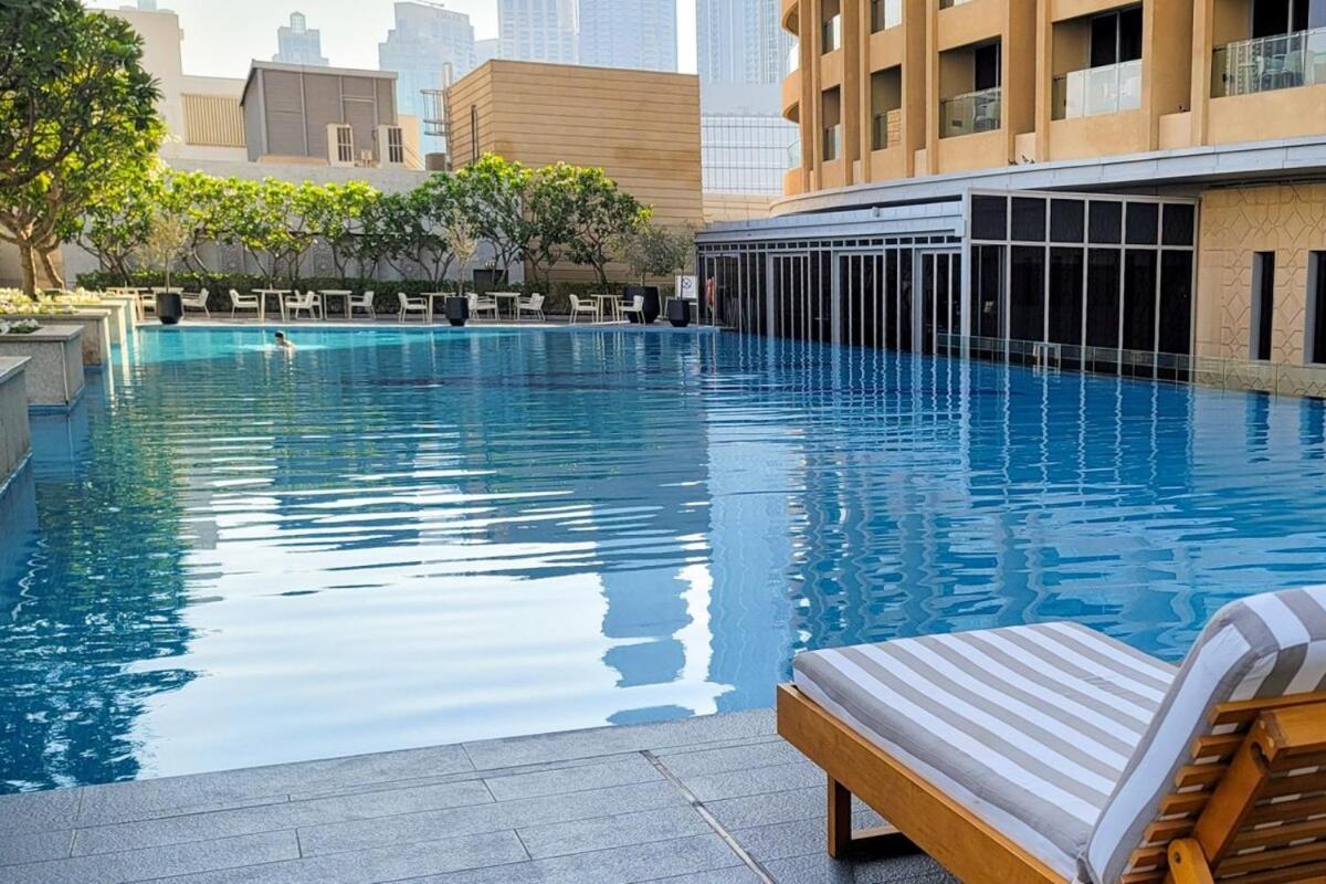Partial Burjkhalifa View From Balcony In Mall-studio King Bed Dubaï