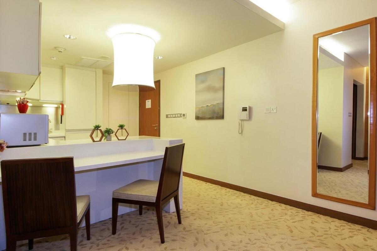 Appartement Partial Burjkhalifa View From Balcony In Mall-studio King Bed