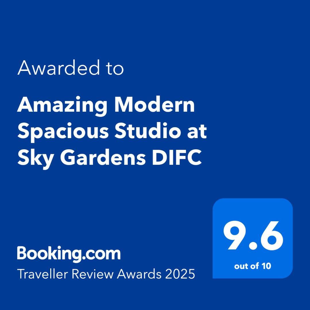 Amazing Modern Spacious Studio At Sky Gardens Difc Apartamento *