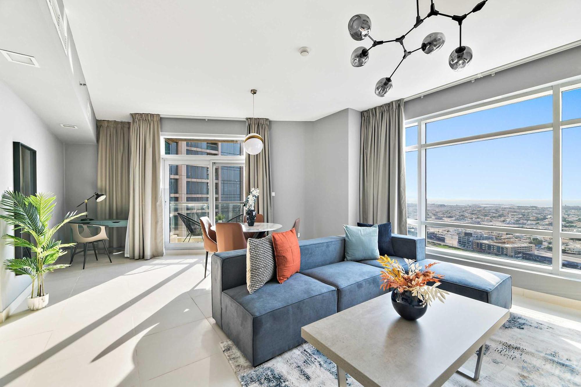 Apartemen Silkhaus Newly Designed 1bdr On High Floor In Downtown