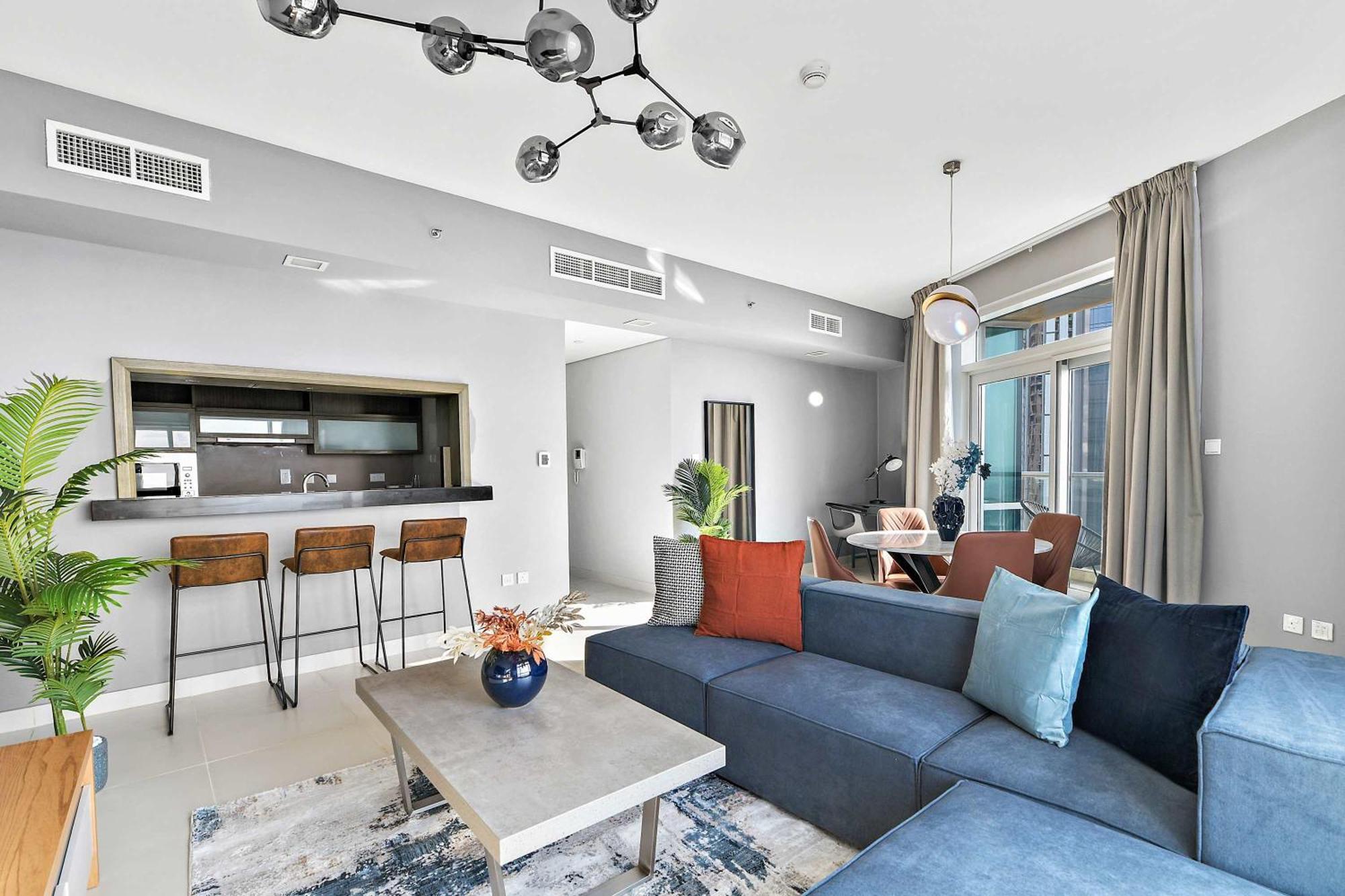 Apartemen Silkhaus Newly Designed 1bdr On High Floor In Downtown Dubai