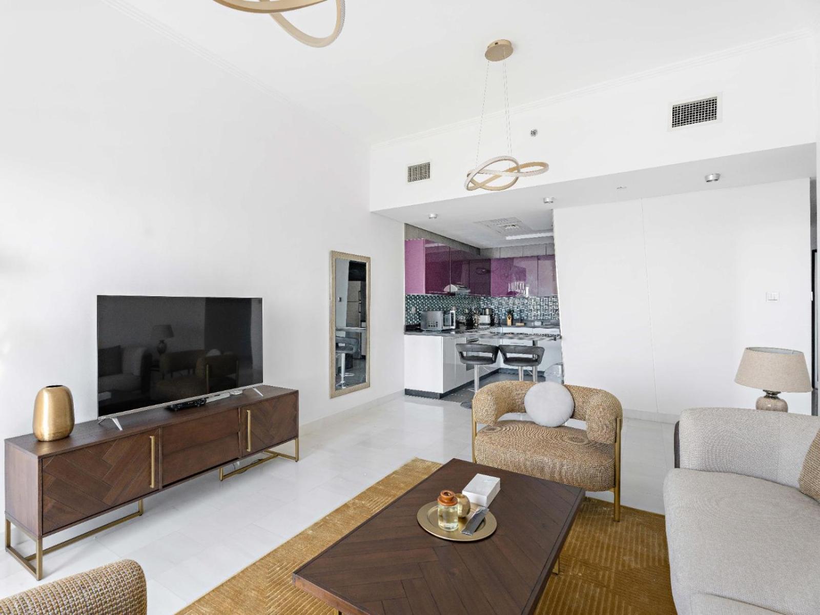 Sophisticated High-floor 1bdr With Breathtaking Sea View - Cayan 48 Appartement