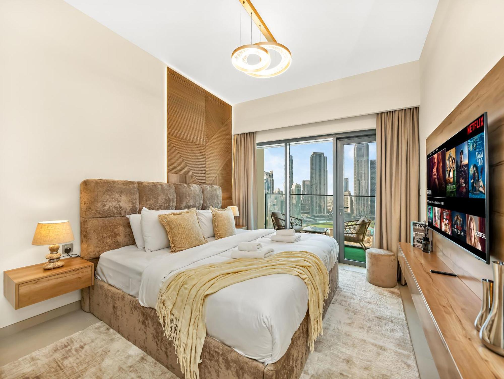 Apartment 2bdr Led Side Burj Khalifa Views Opposite Mall
