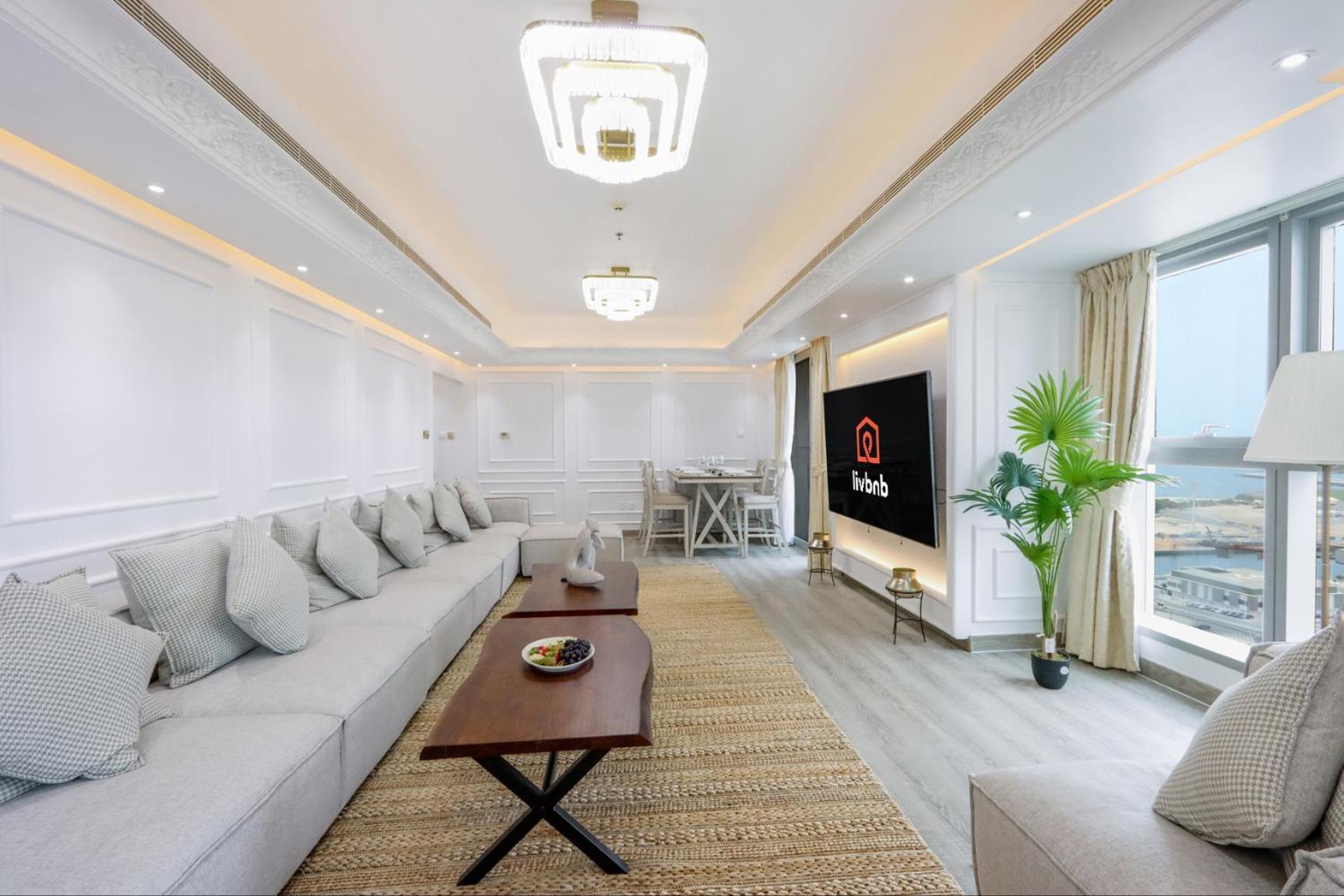 Livbnb - 3bhk With Sea And Palm Views Dubai